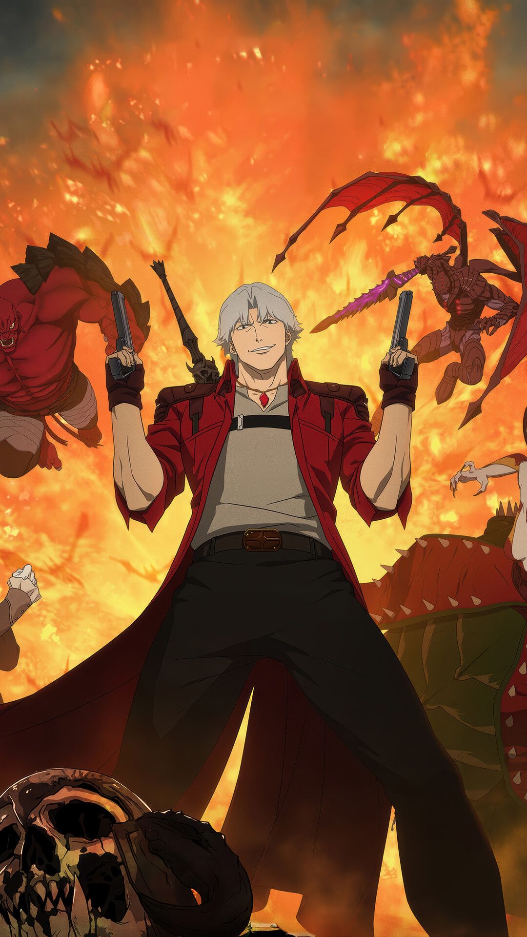 1080x1920 Dante Devil May Cry Netflix 4K Wallpaper iPhone HD Phone