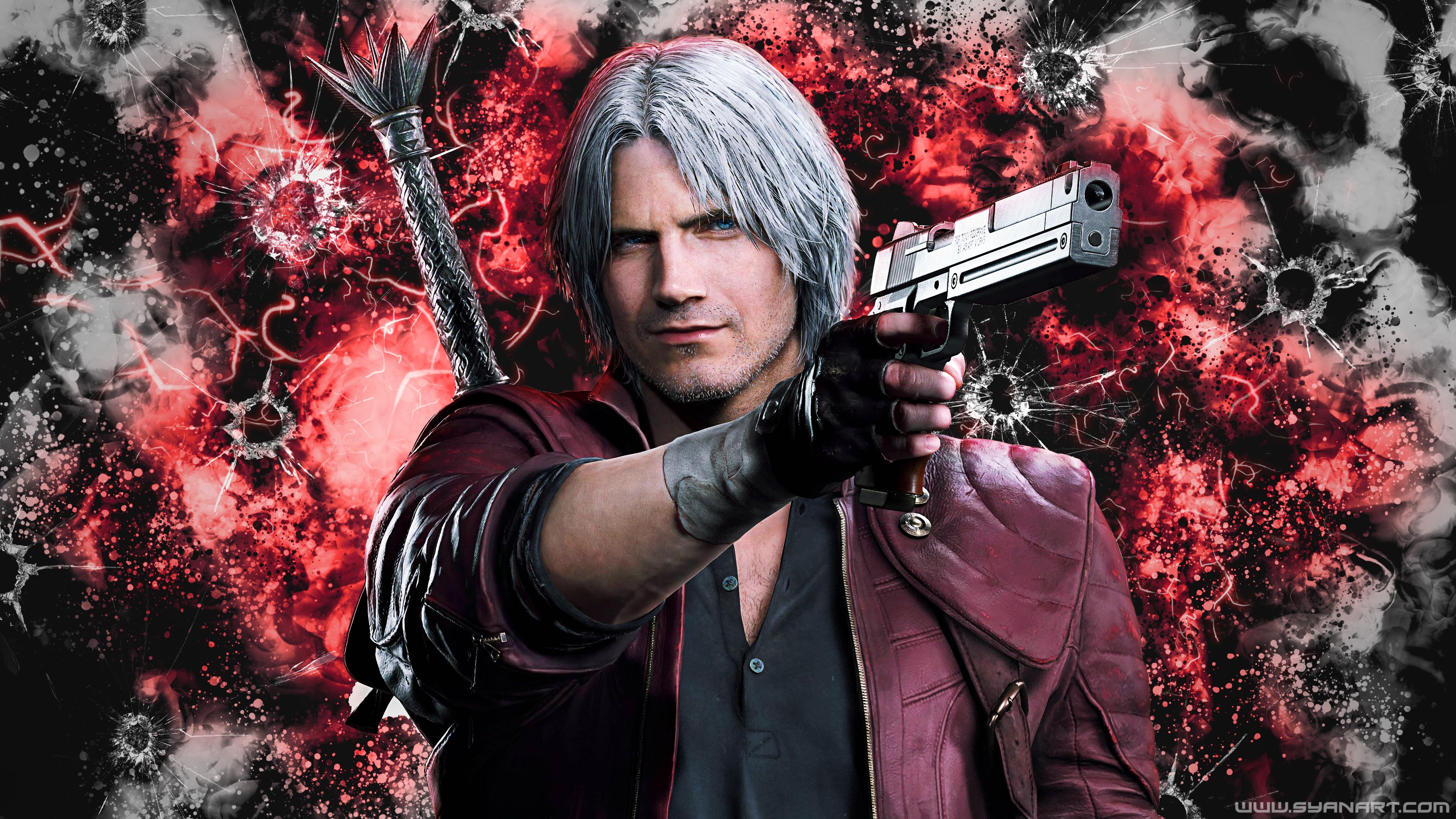 3840x2160 Devil May Cry 5 Super Dante