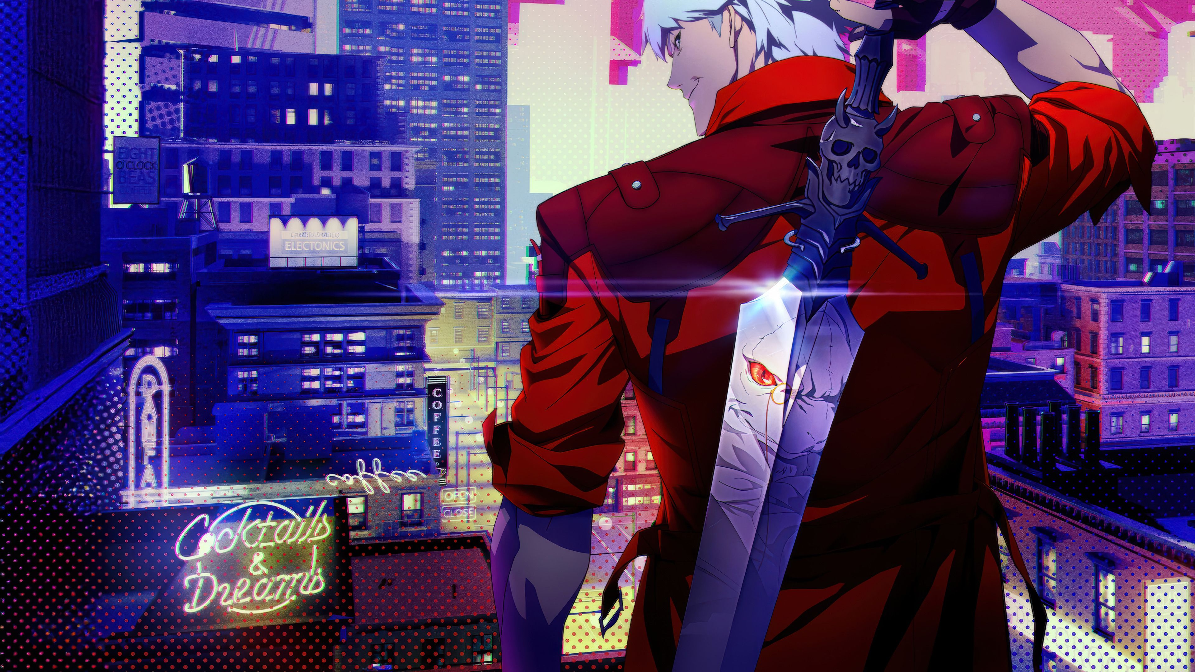 3840x2160 Dante Devil May Cry Netflix Wallpaper 4K HD PC e