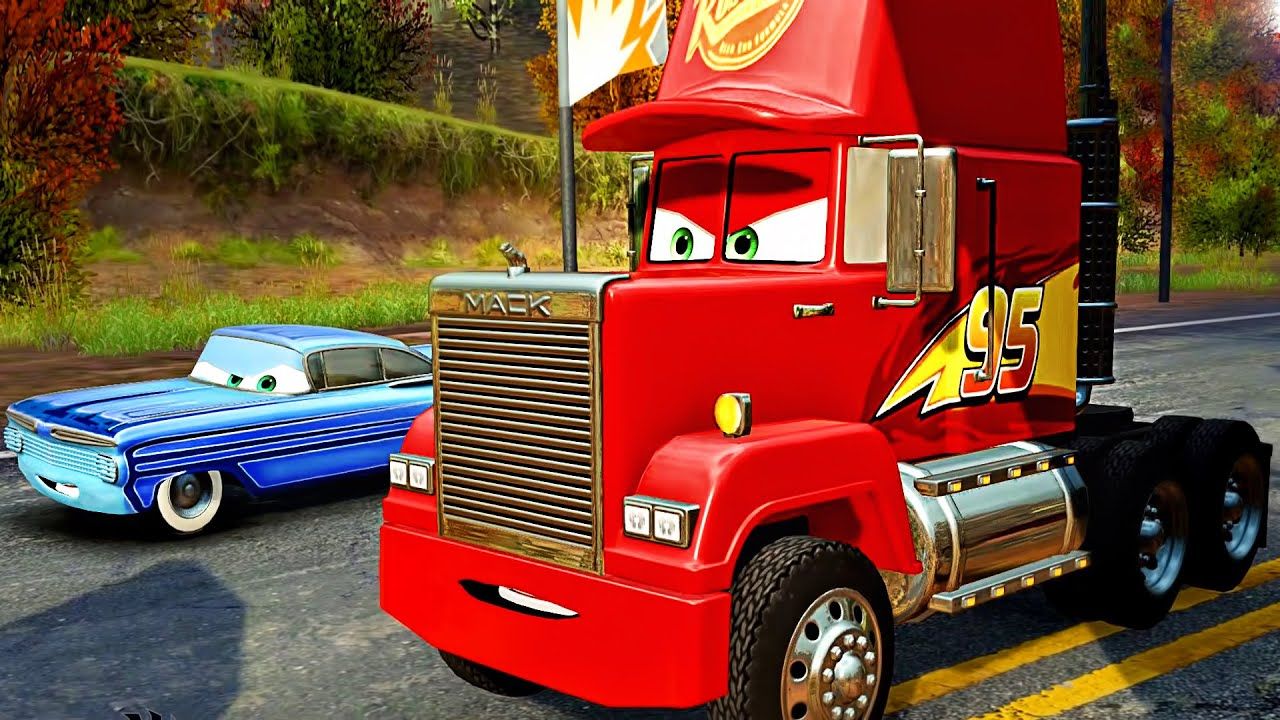 1280x720 Cars 3: Mack Truck - (Arvy) Driven To Win Games