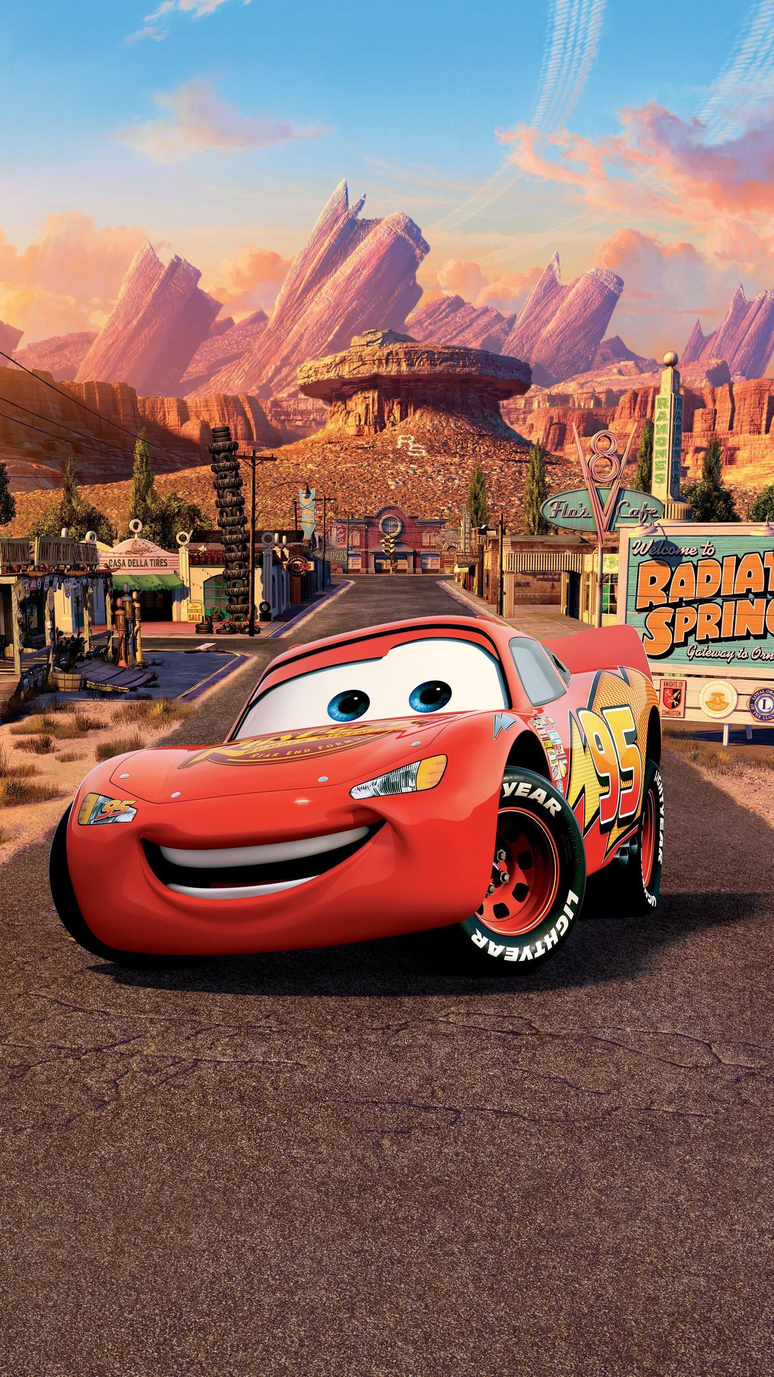 1536x2732 Cars McQueen Wallpaper