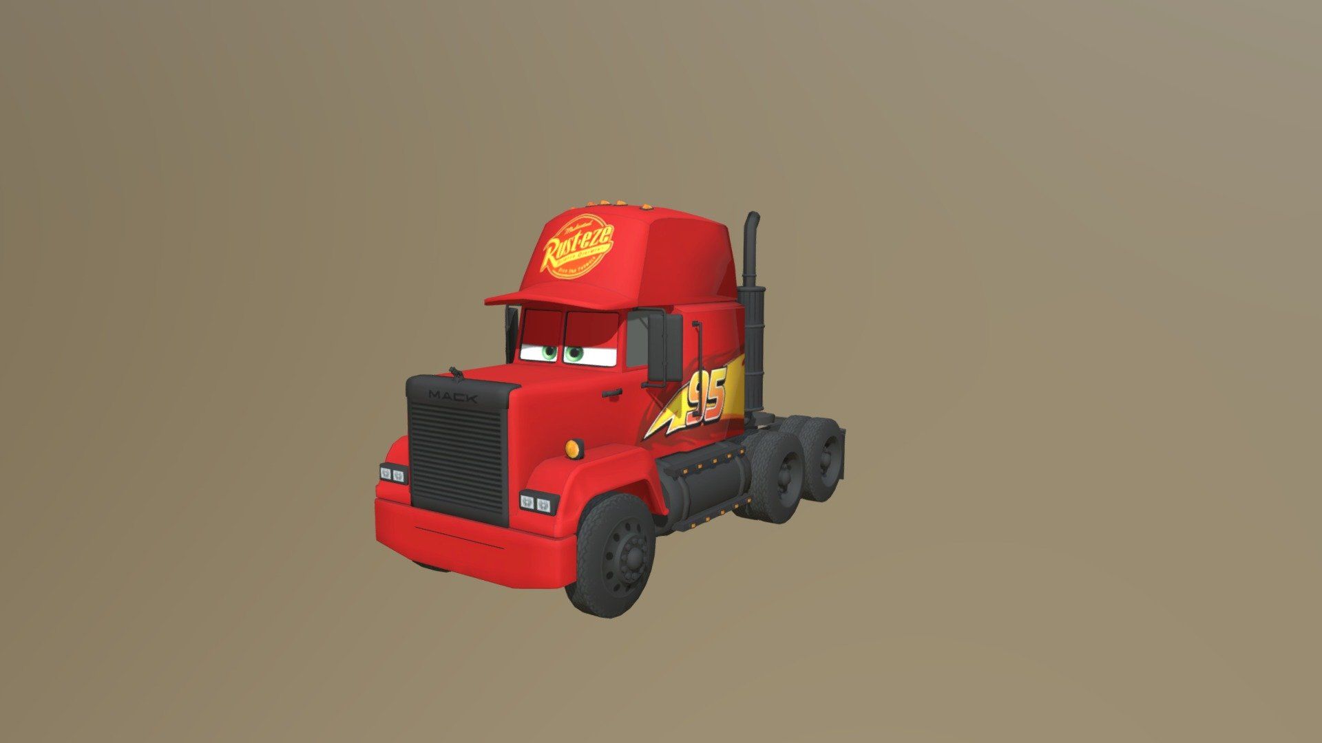 1920x1080 Mack Free 3D model by Cars [30592ee]