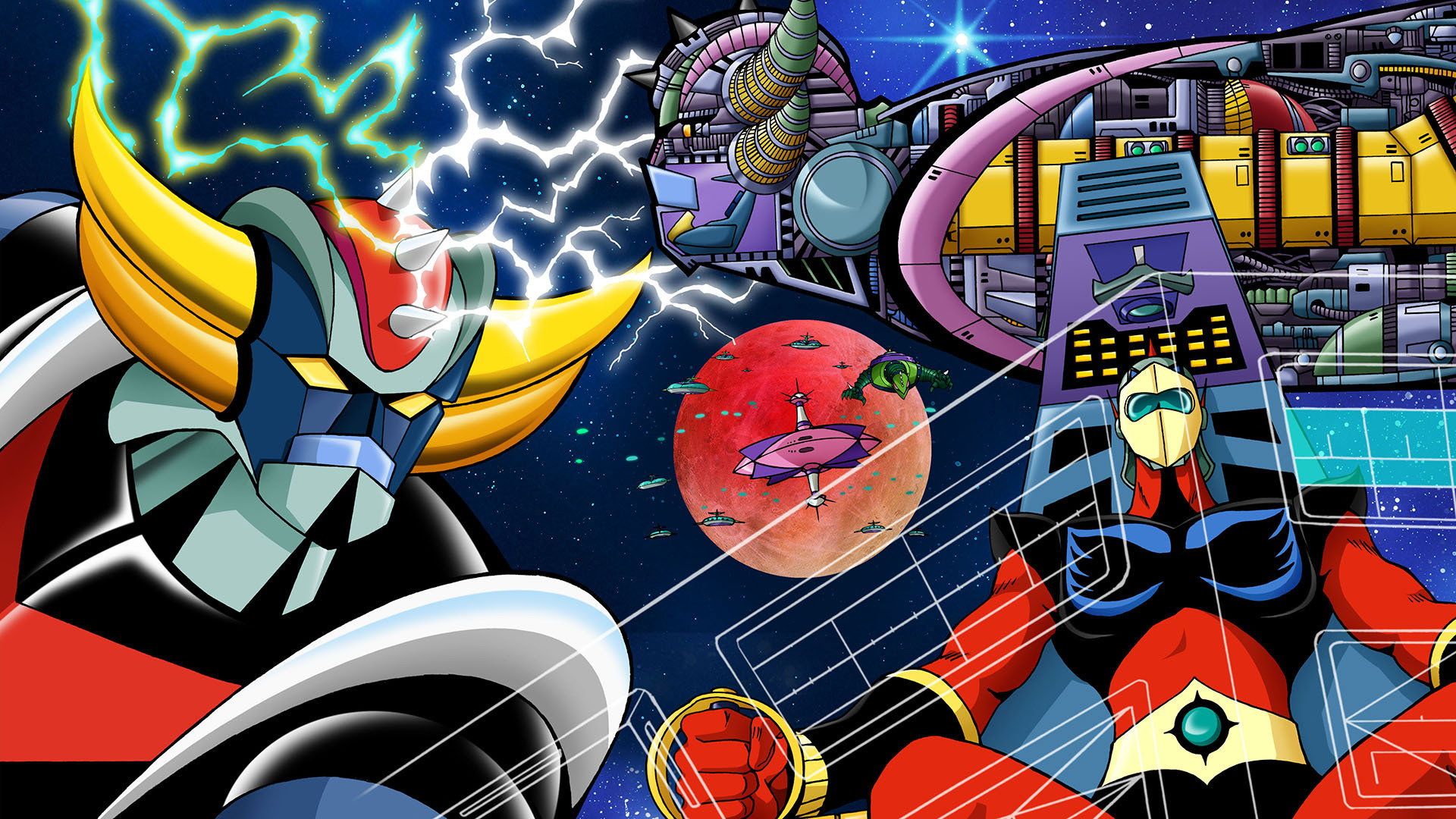 1920x1080 UFO Robot Grendizer (TV Series 1975)