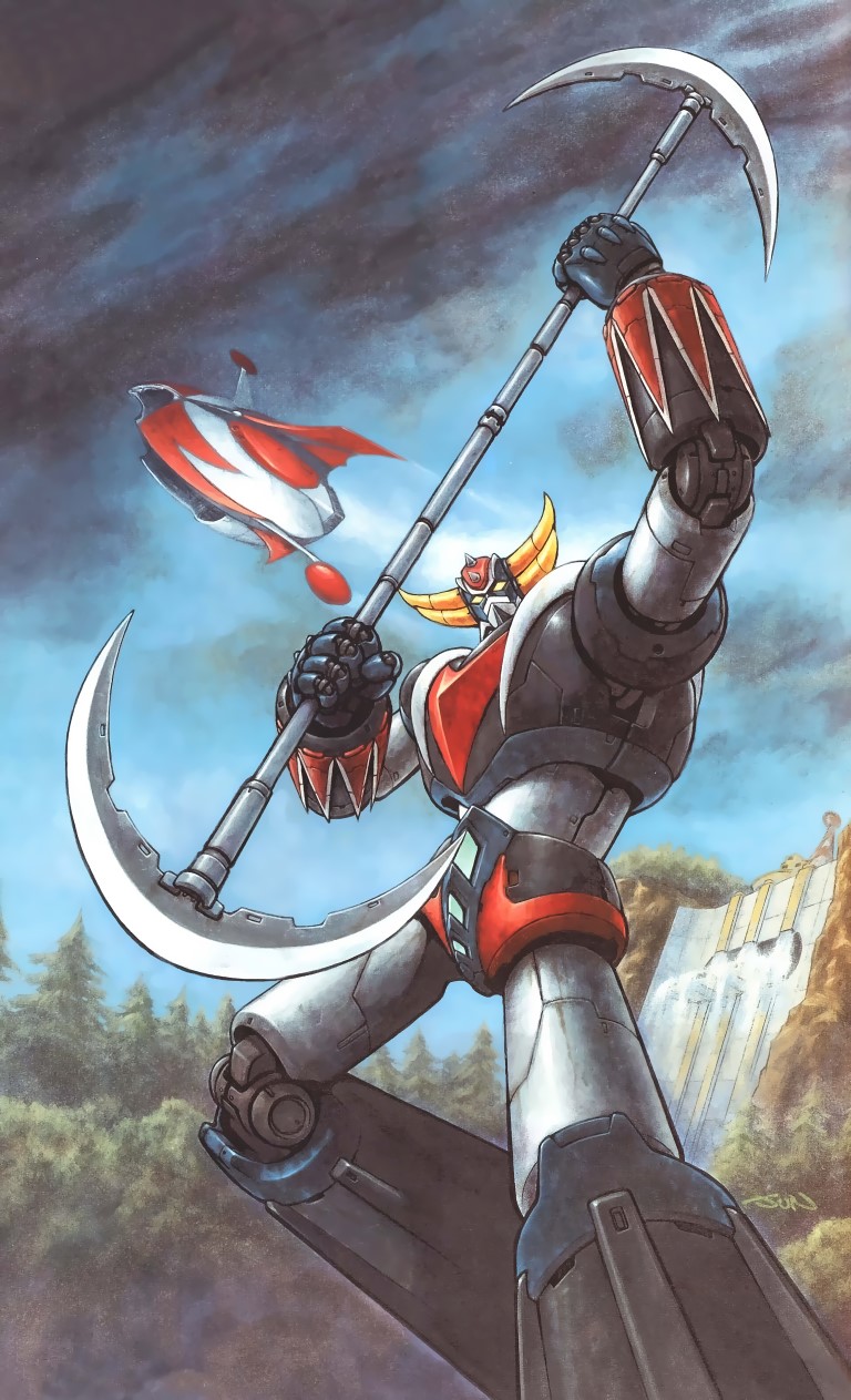 768x1263 Buy ufo robot grendizer. Premium Anime Poster