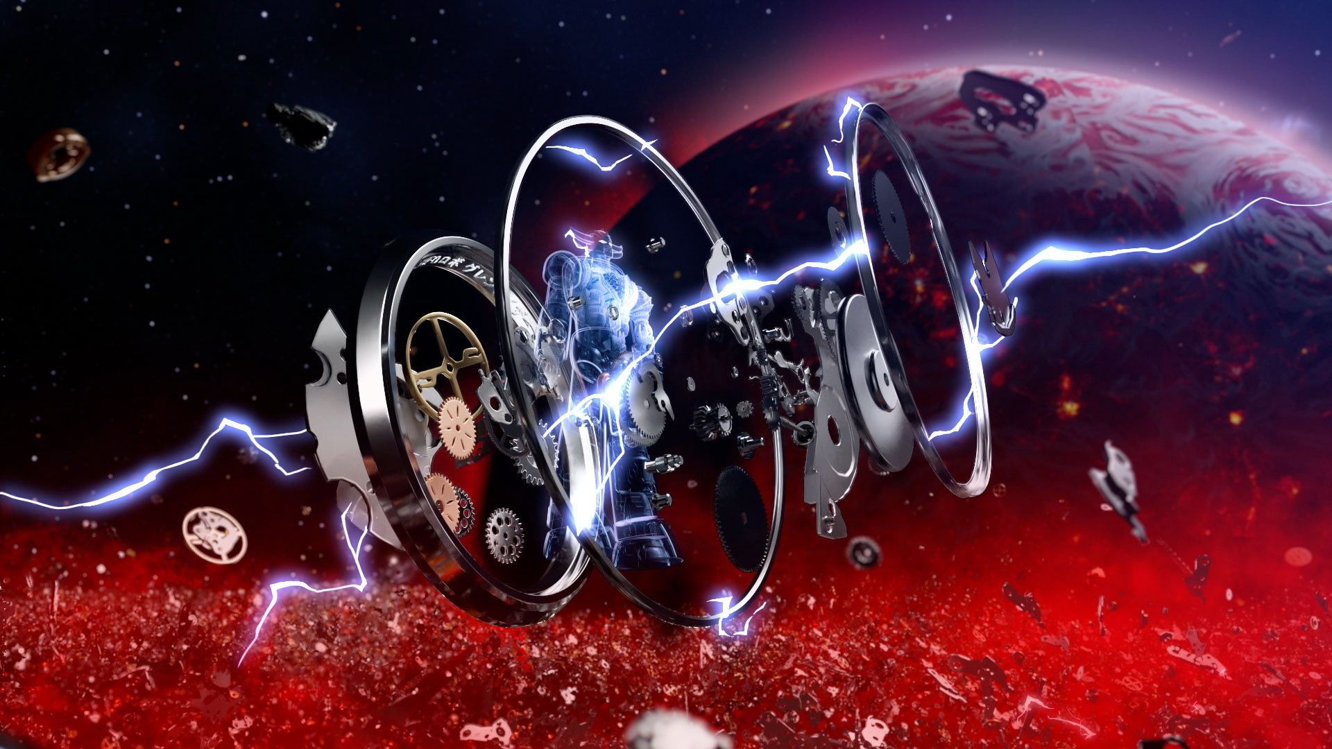 1920x1080 Gabor Ekes UFO Robot Grendizer