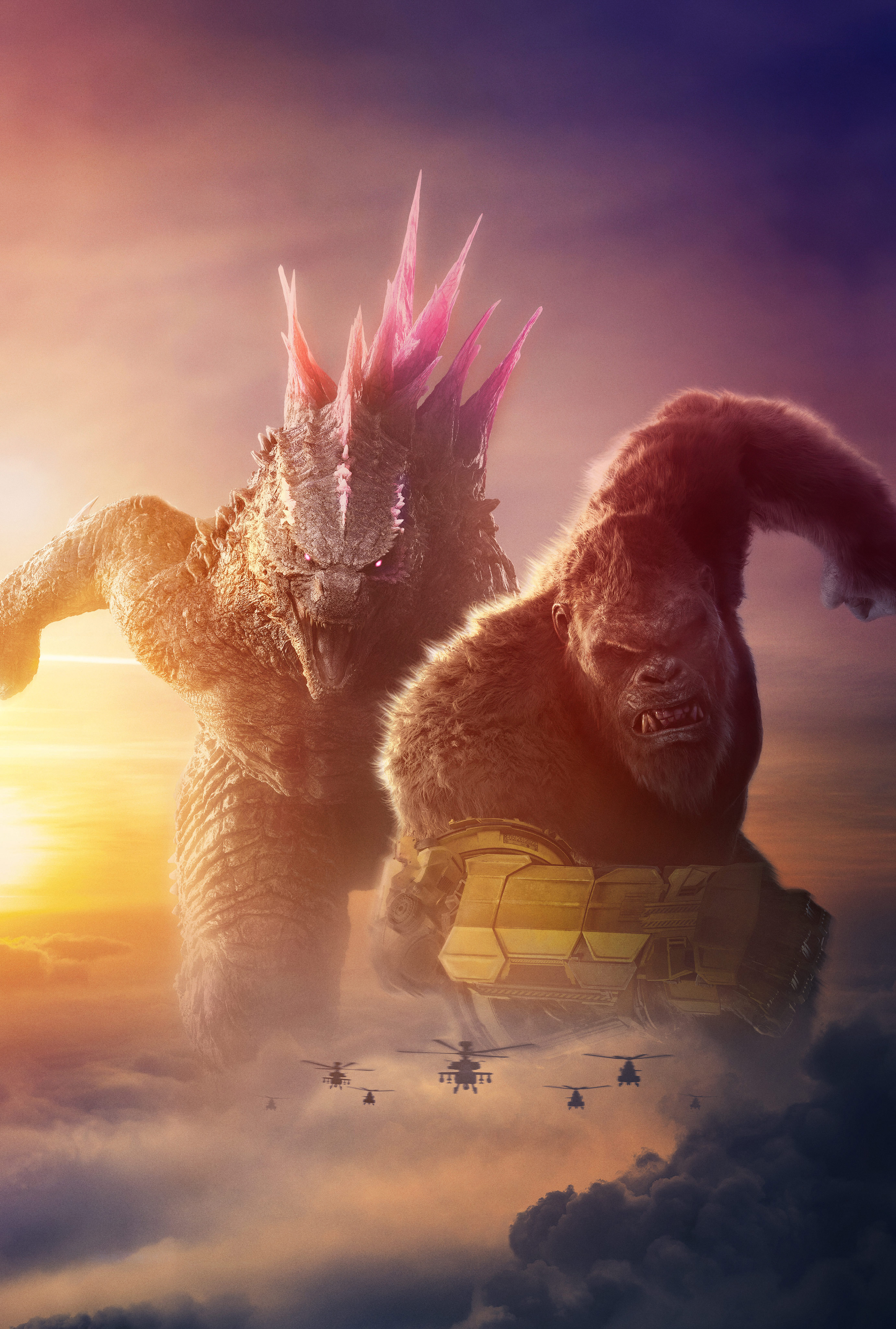 2764x4096 Poster of Godzilla x Kong Movie Wallpaper, HD Movies 4K Wallpaper, Image and Background