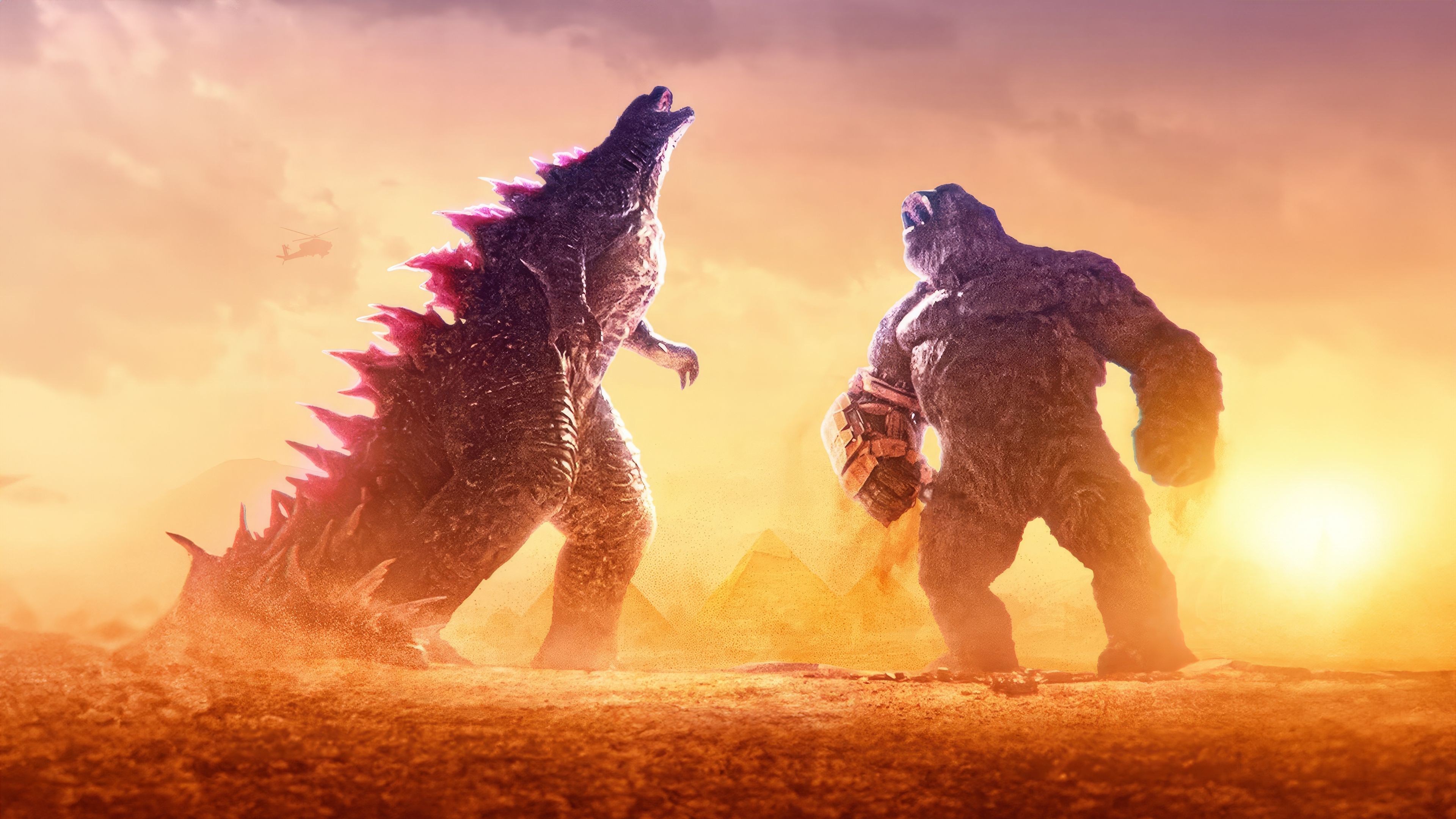 3840x2161 Godzilla X Kong Wallpaper, HD Movies Wallpaper, 4k Wallpaper, Image, Background, Photos and Picture