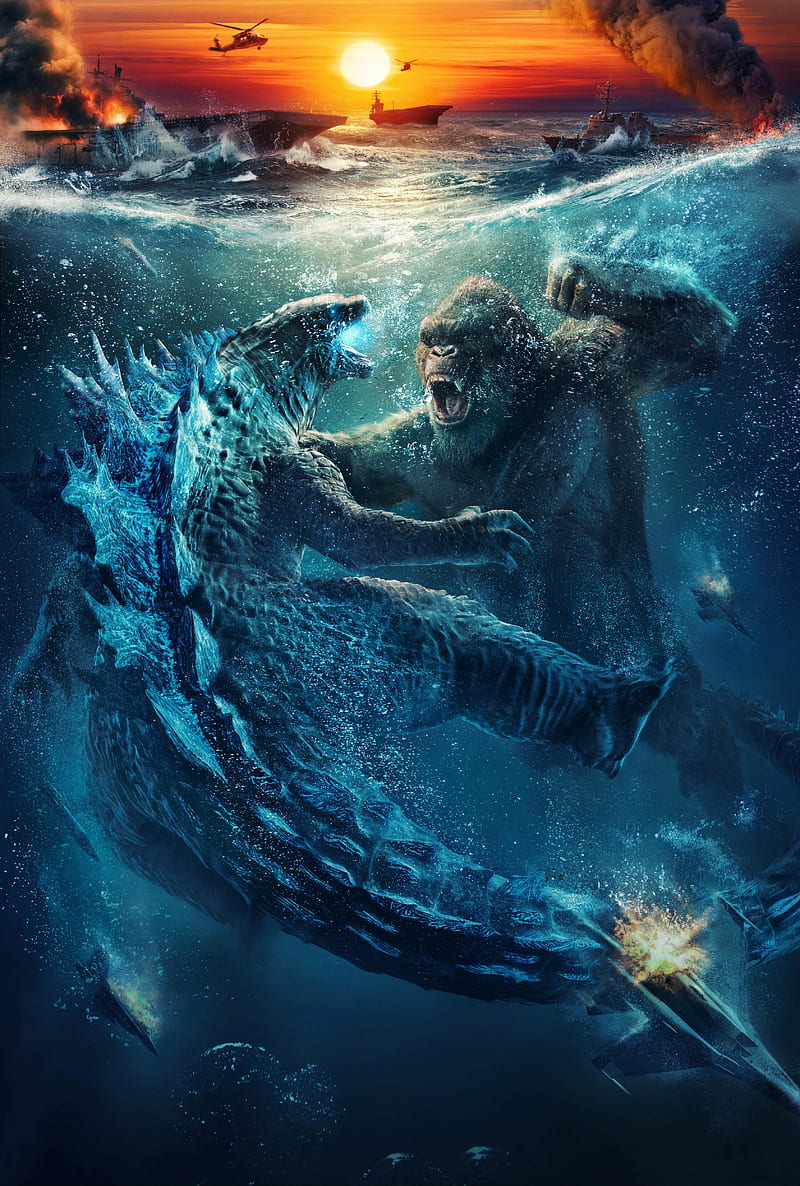 800x1186 Godzilla x Kong, HD phone wallpaper