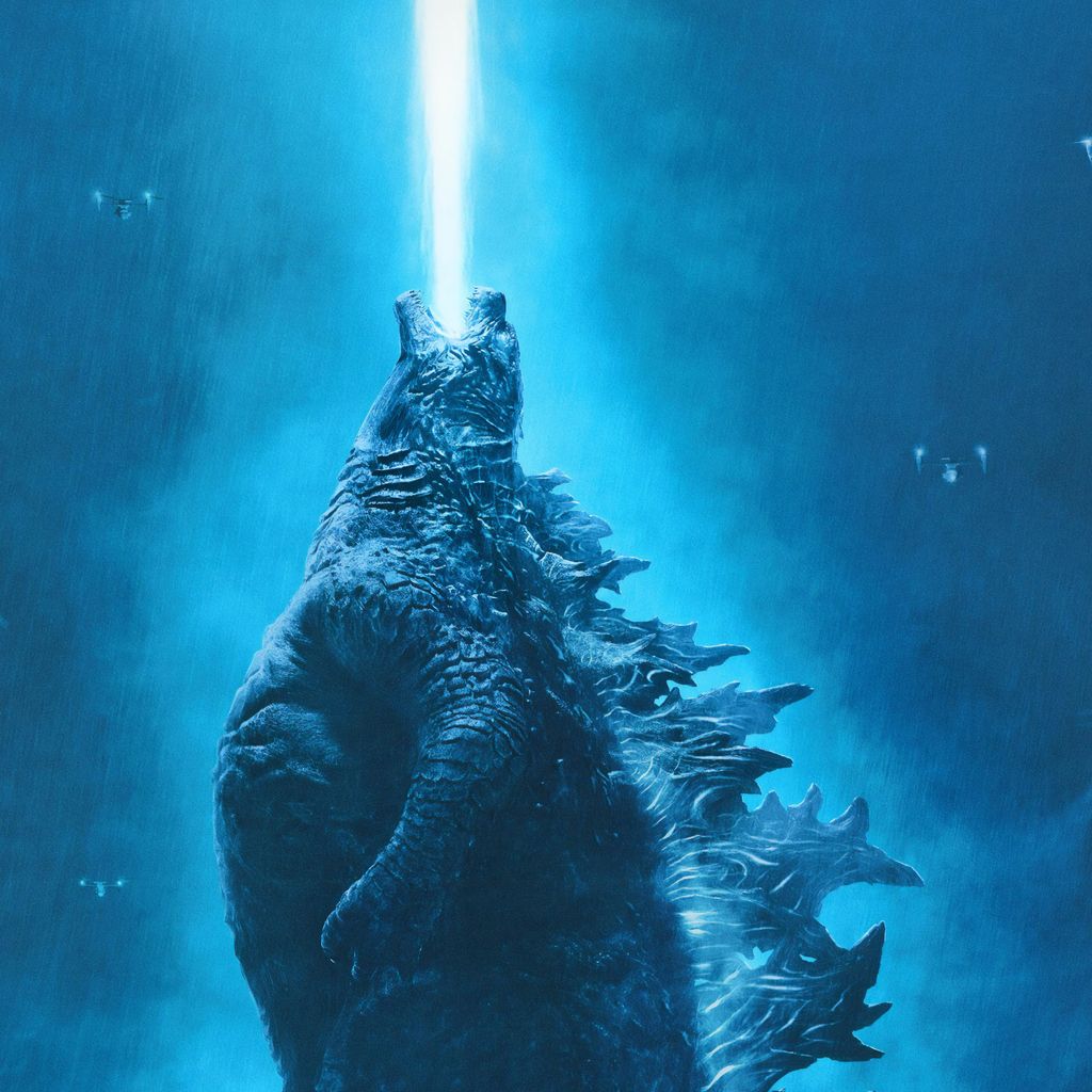1024x1024 Wall Paper Godzilla Godzilla X Kong: The New Empire Wallpaper 4K, Movie Poster, 5K, 8K