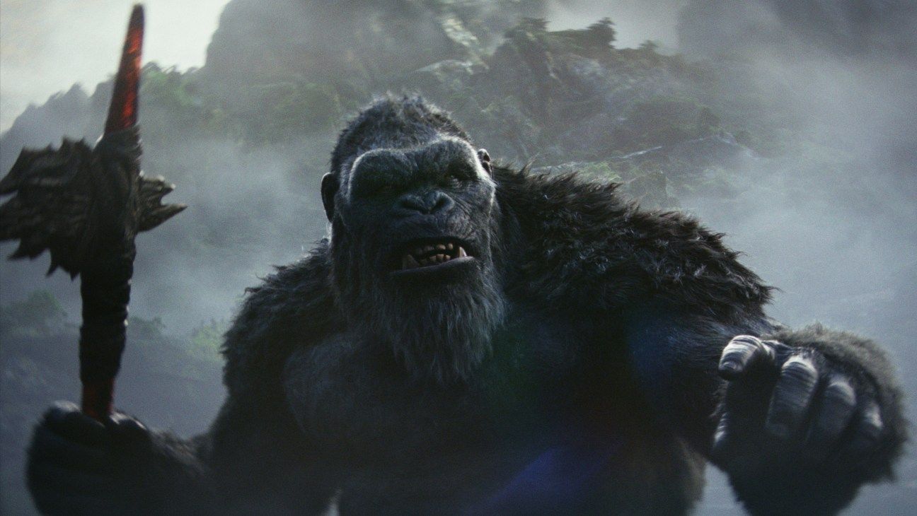 1296x730 Godzilla X Kong: The New Empire Trailer' Sees Epic Kaiju Team Up