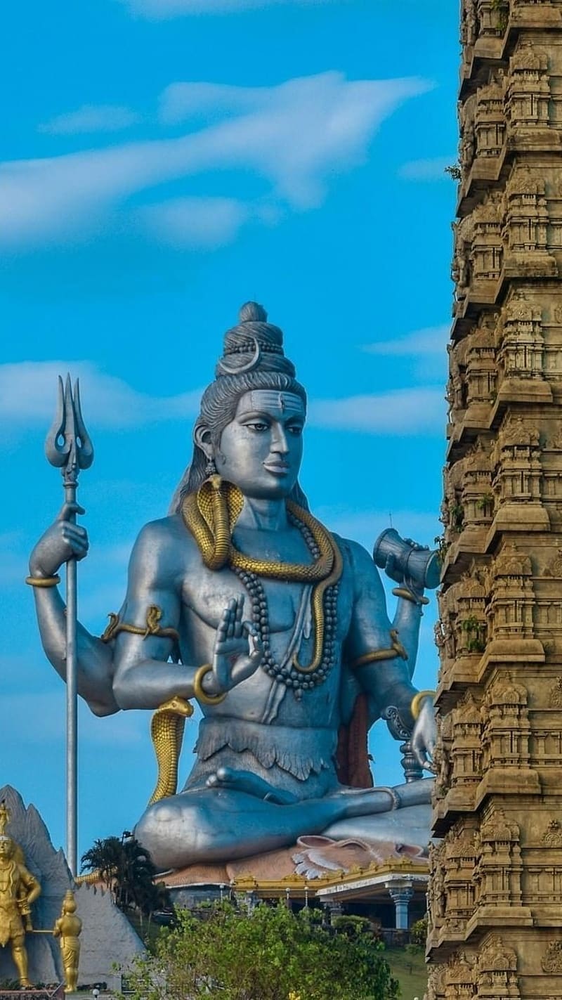 800x1423 Shiv Ji, Lord Shiva Eyes, lord shiva, eyes, HD phone wallpaper