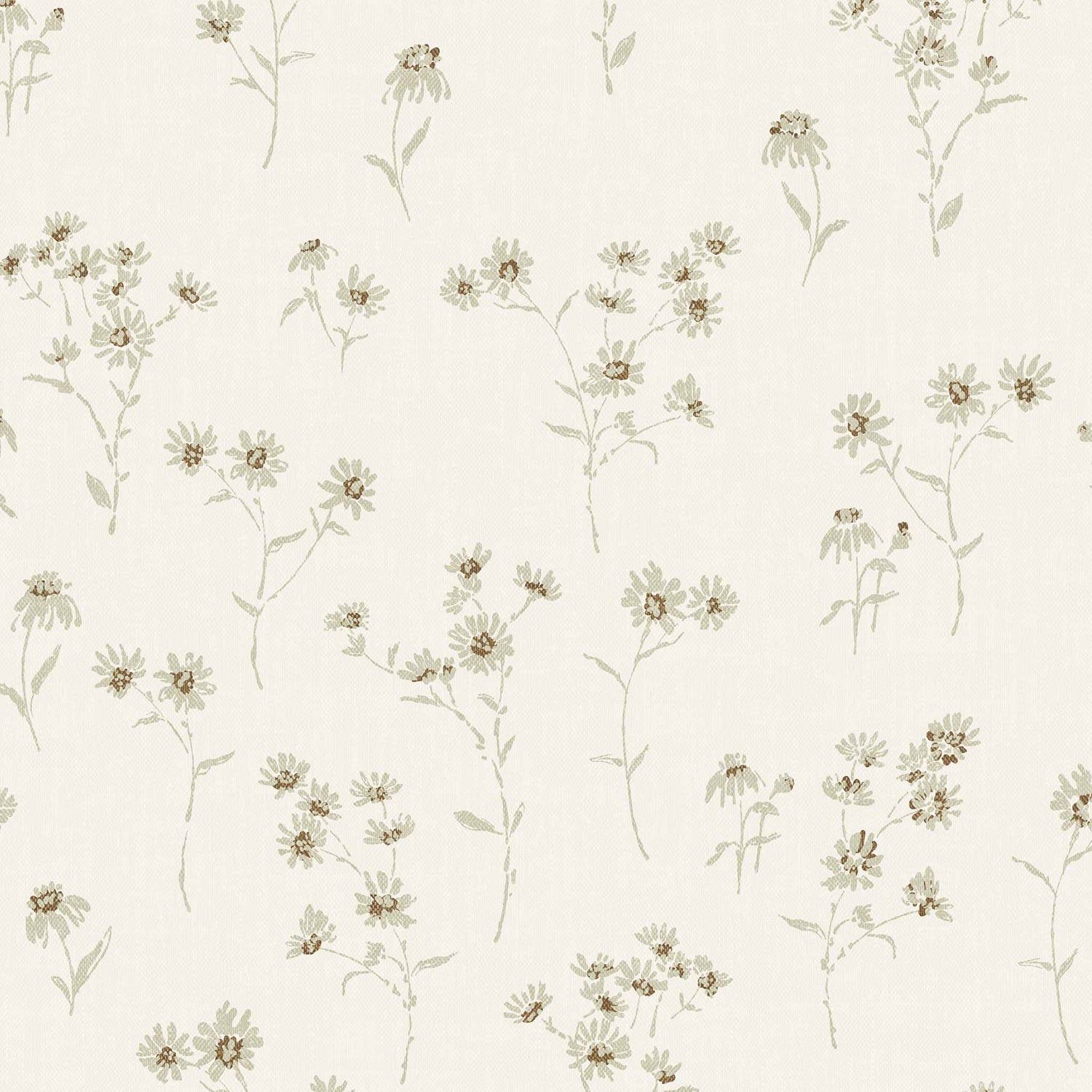 1500x1500 Scattered Wildflowers Wallpaper Peel and Stick / 2x12