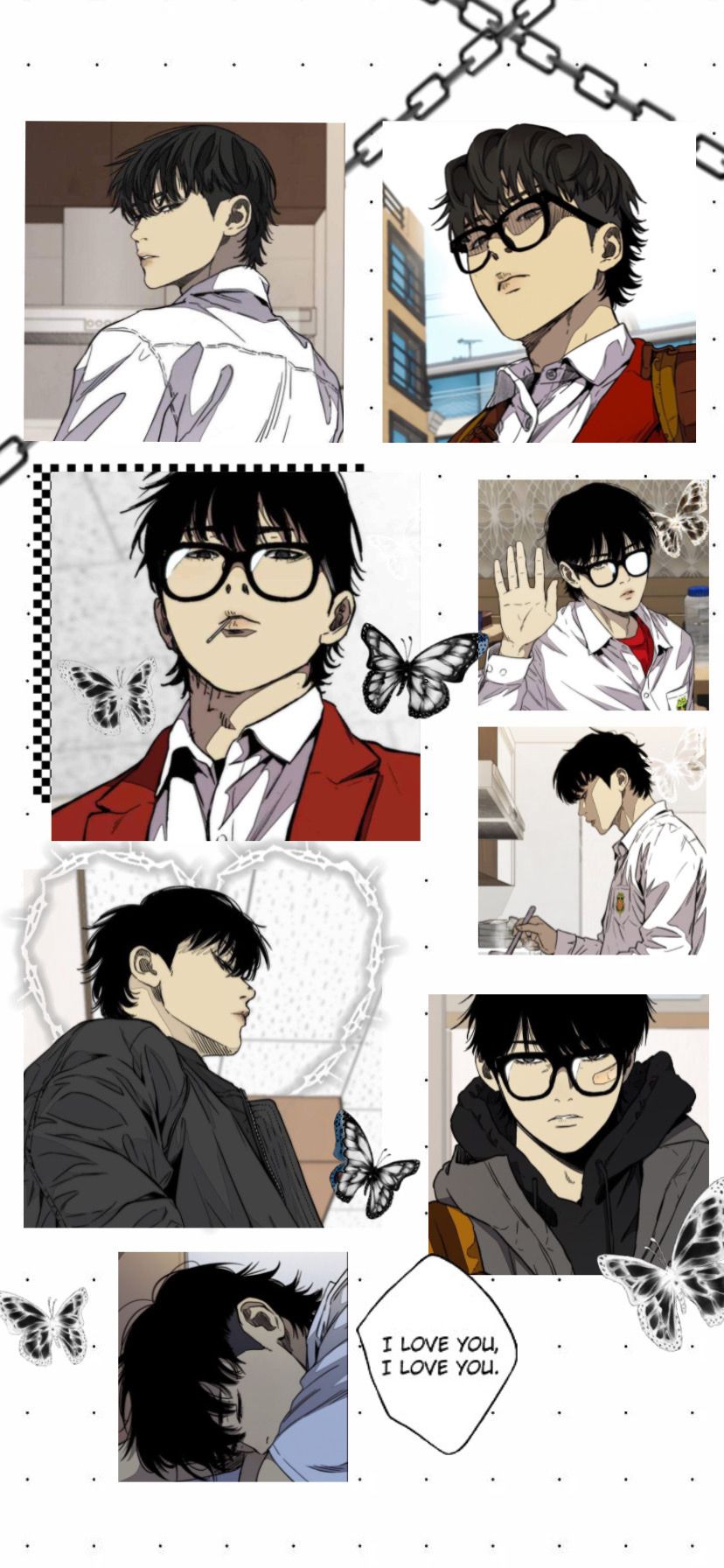 828x1792 image tagged with wallpaper, art, cute