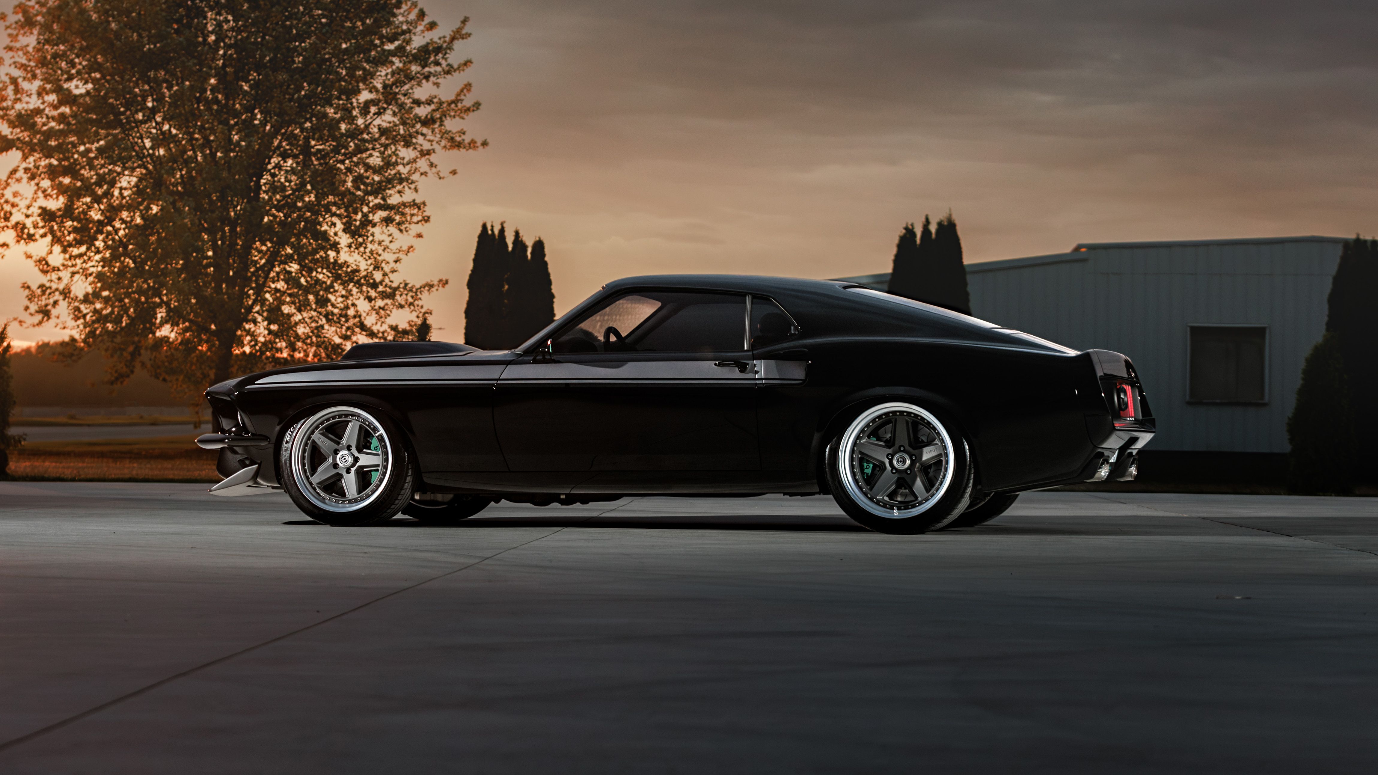 4598x2586 Ringbrothers' latest build is a 1969 Ford Mustang fit for John Wick's nemesis