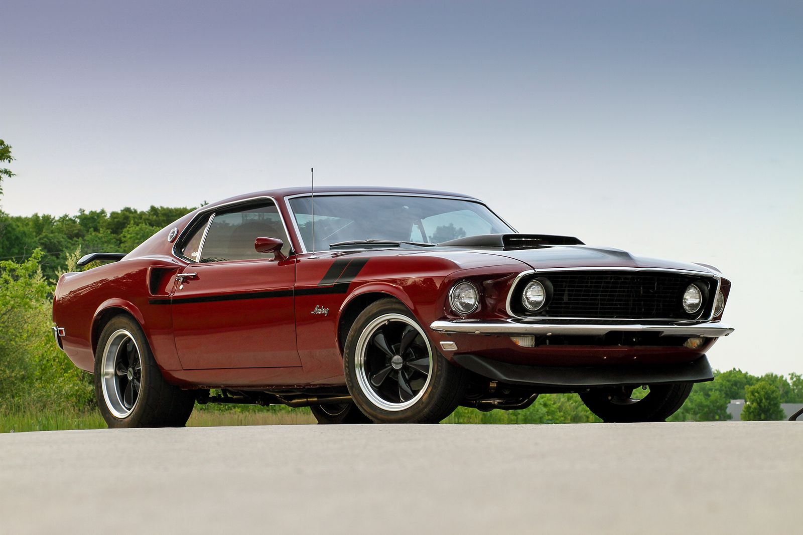 1600x1067 Mustang Fastback with Boss Flare and a 460 ci