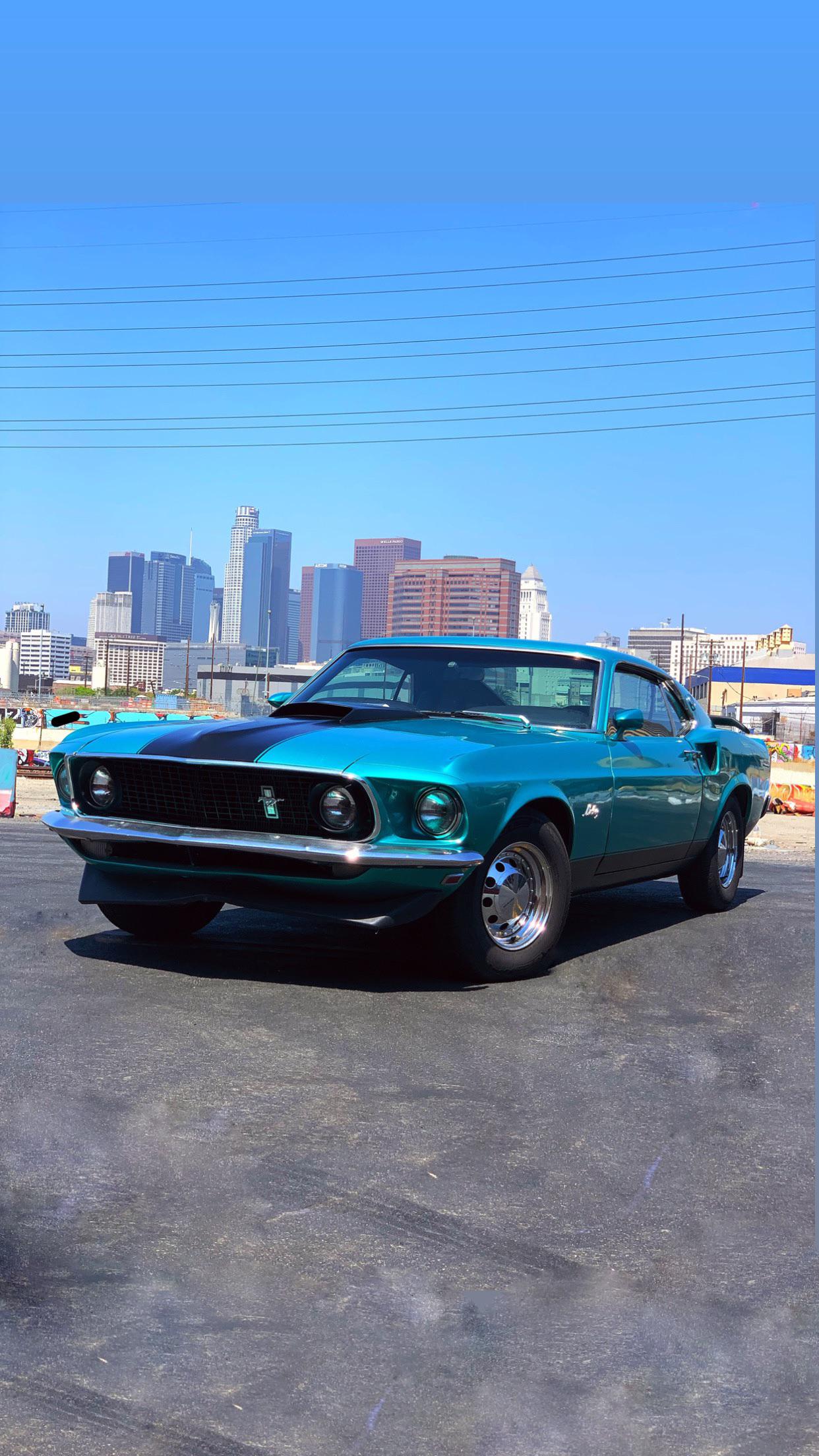 1242x2208 My 1969 Fastback outside downtown LA. In love with this car