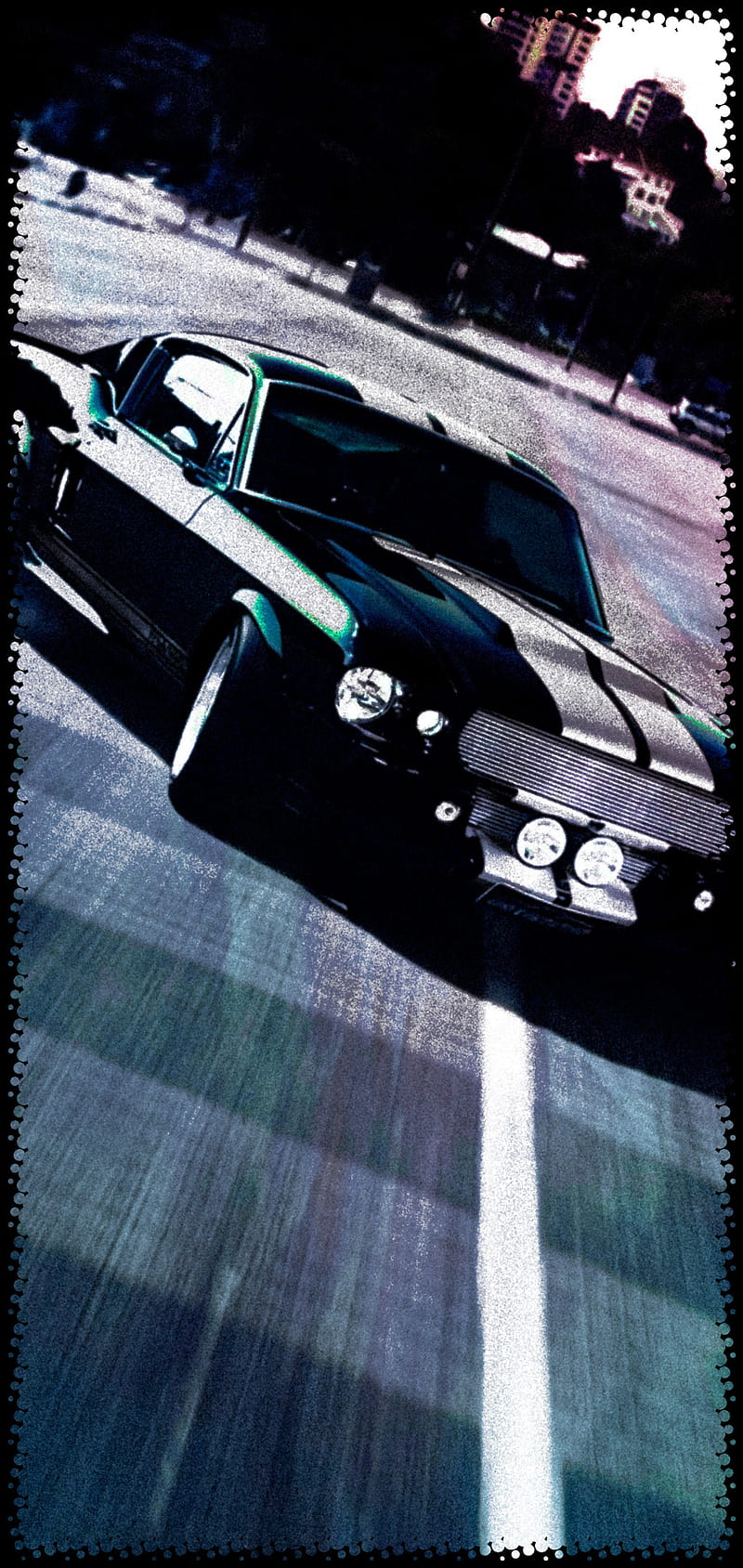 800x1688 StangGang Blur, car, carros, drift, drifting, fast, ford, mustang, HD phone wallpaper