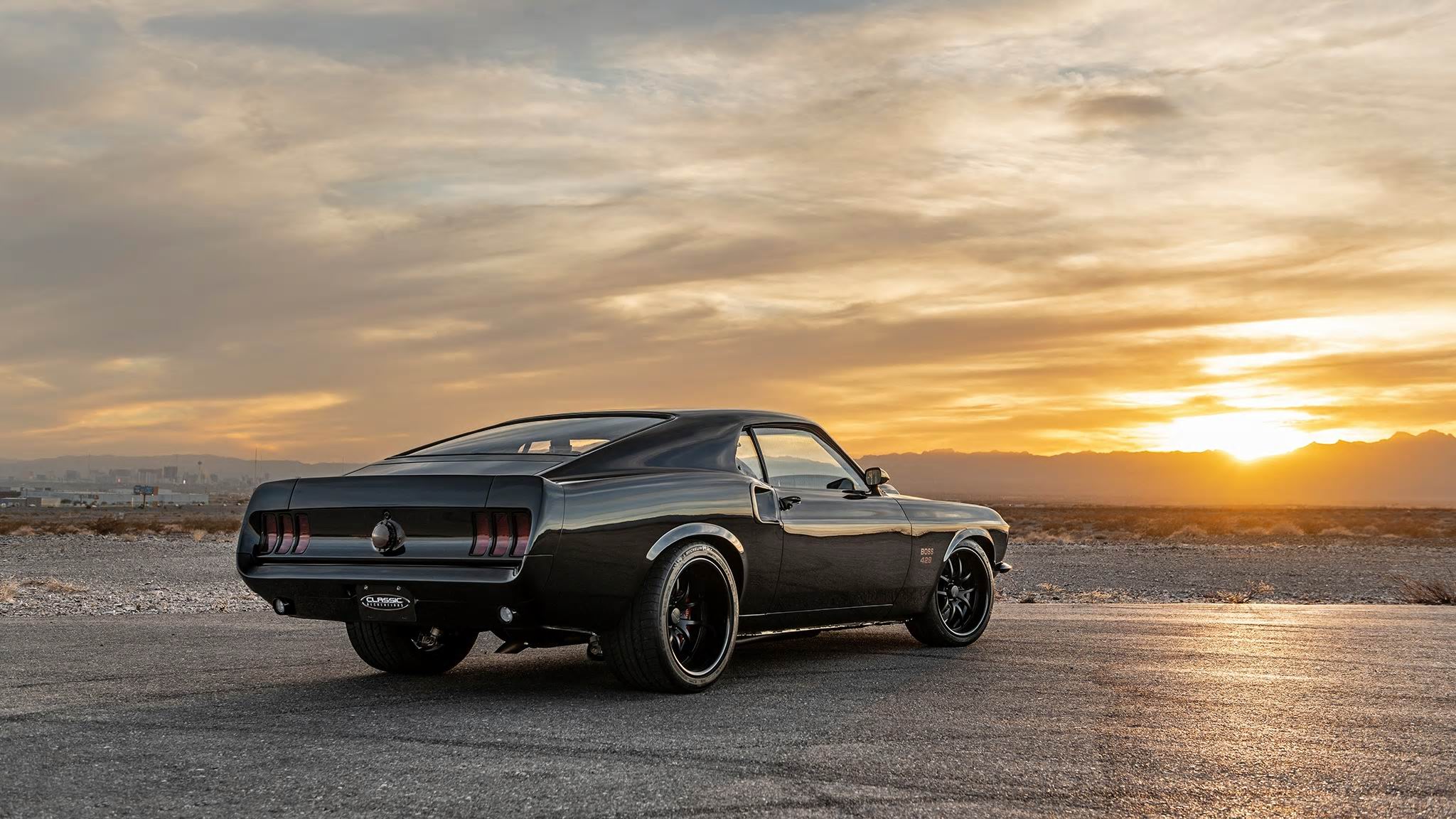 2048x1152 Free Ford Mustang Boss 429 4K Wallpaper & Desktop HD Background for PC