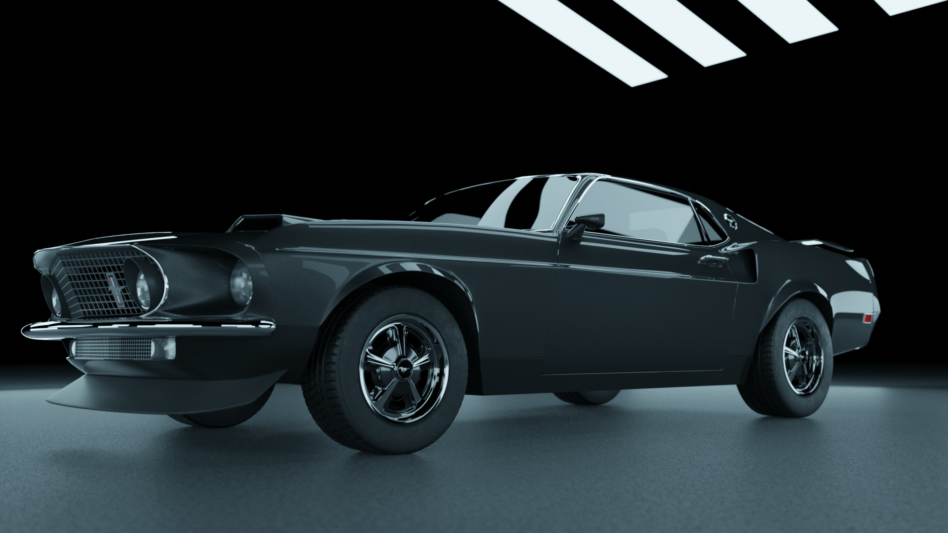 1920x1080 Ford Mustang '69 Boss 429 Projects Artists Community
