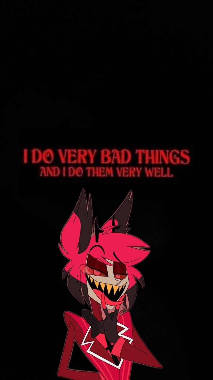736x1308 Evil Alastor Wallpaper
