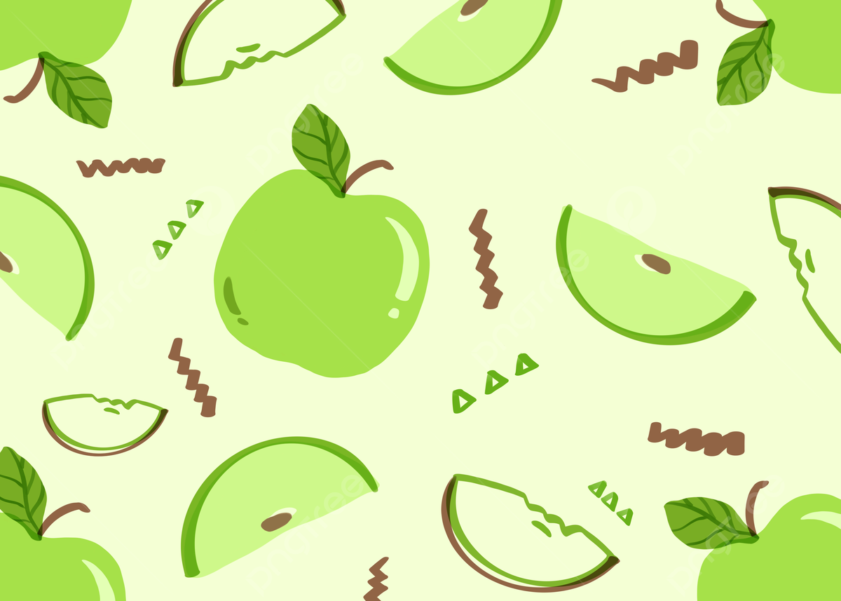 1200x857 Apple Green Fruit Pattern Background, Wallpaper, Background, Apple Background Image And Wallpaper for Free Download