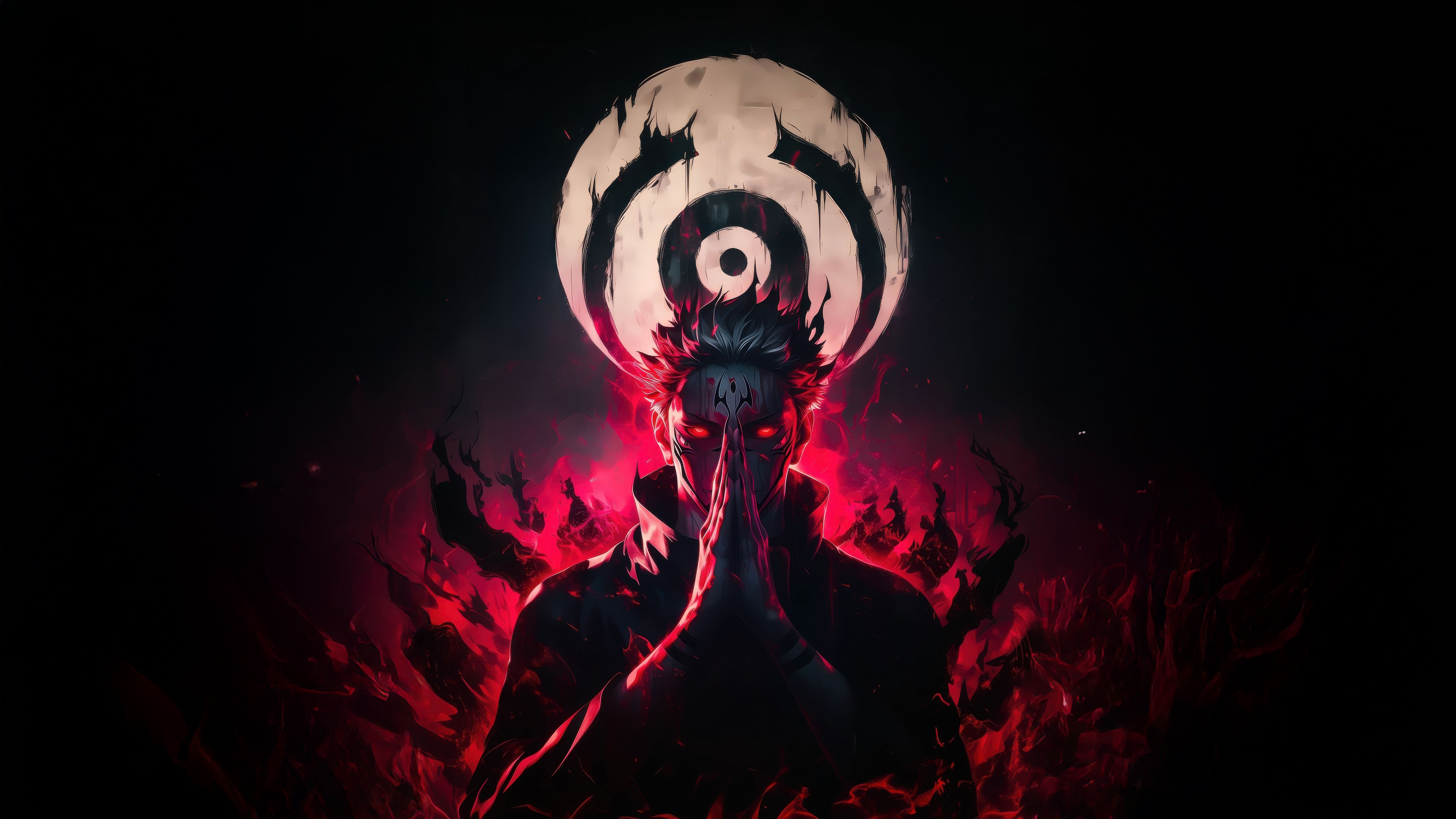 5120x2880 Gojo Unleashed Power Of The Six Eyes Wallpaper, HD Anime Wallpaper, 4k Wallpaper, Image, Background, Photos and Picture