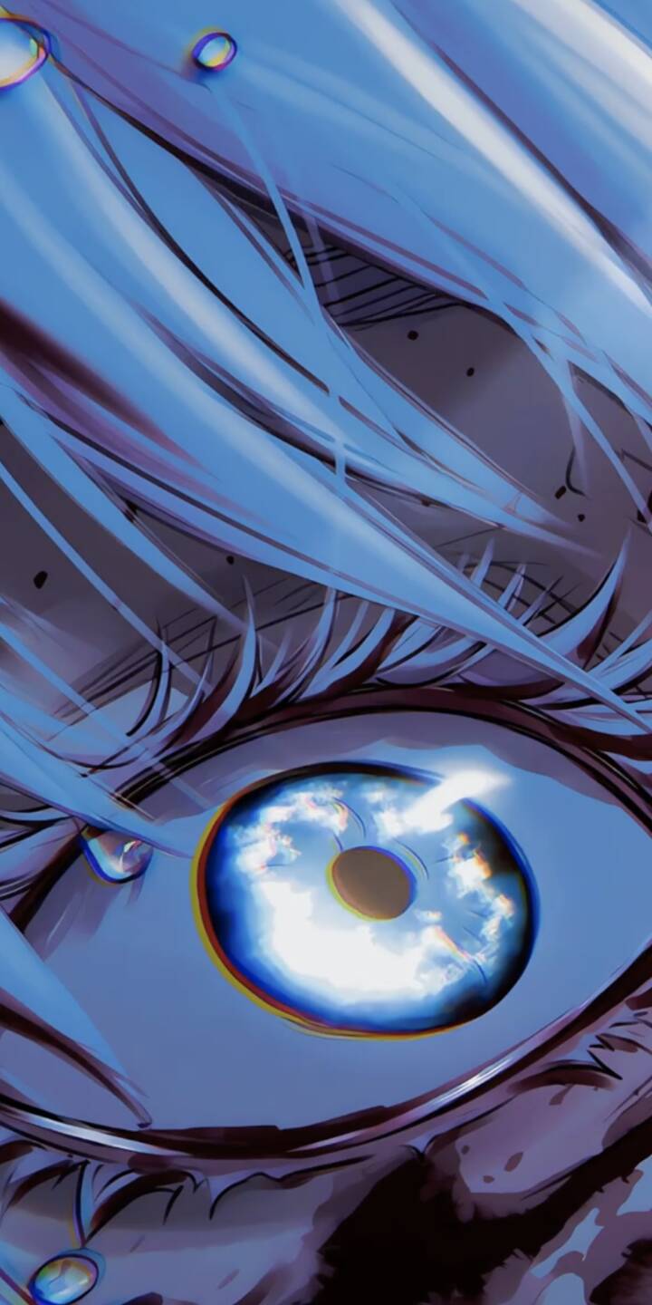 720x1440 Gojo Six Eyes Anime Wallpaper 1170x2532 Wallpaper For IPhone 12 13 IPhone 12 13 Pro
