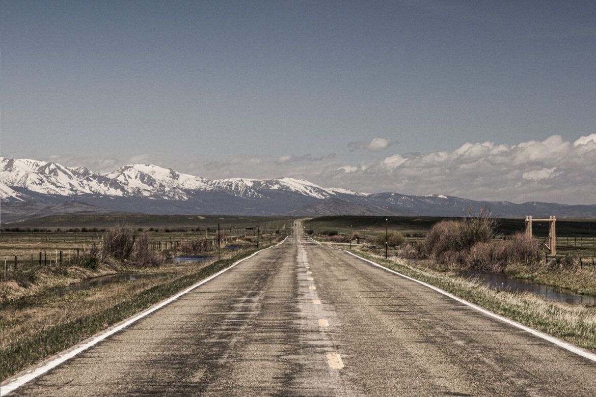 1170x780 Empty Open Road Royalty Free HD and Image