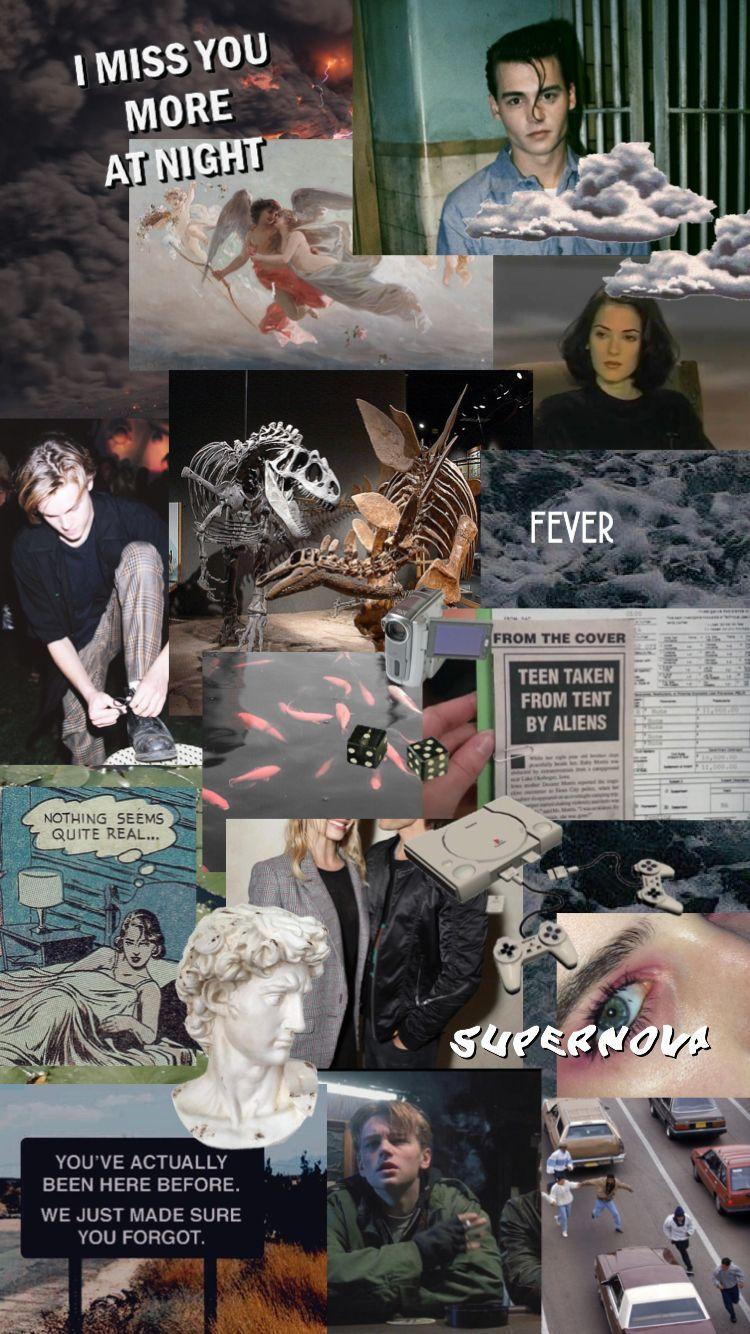 750x1334 90s Grunge Rock Wallpaper