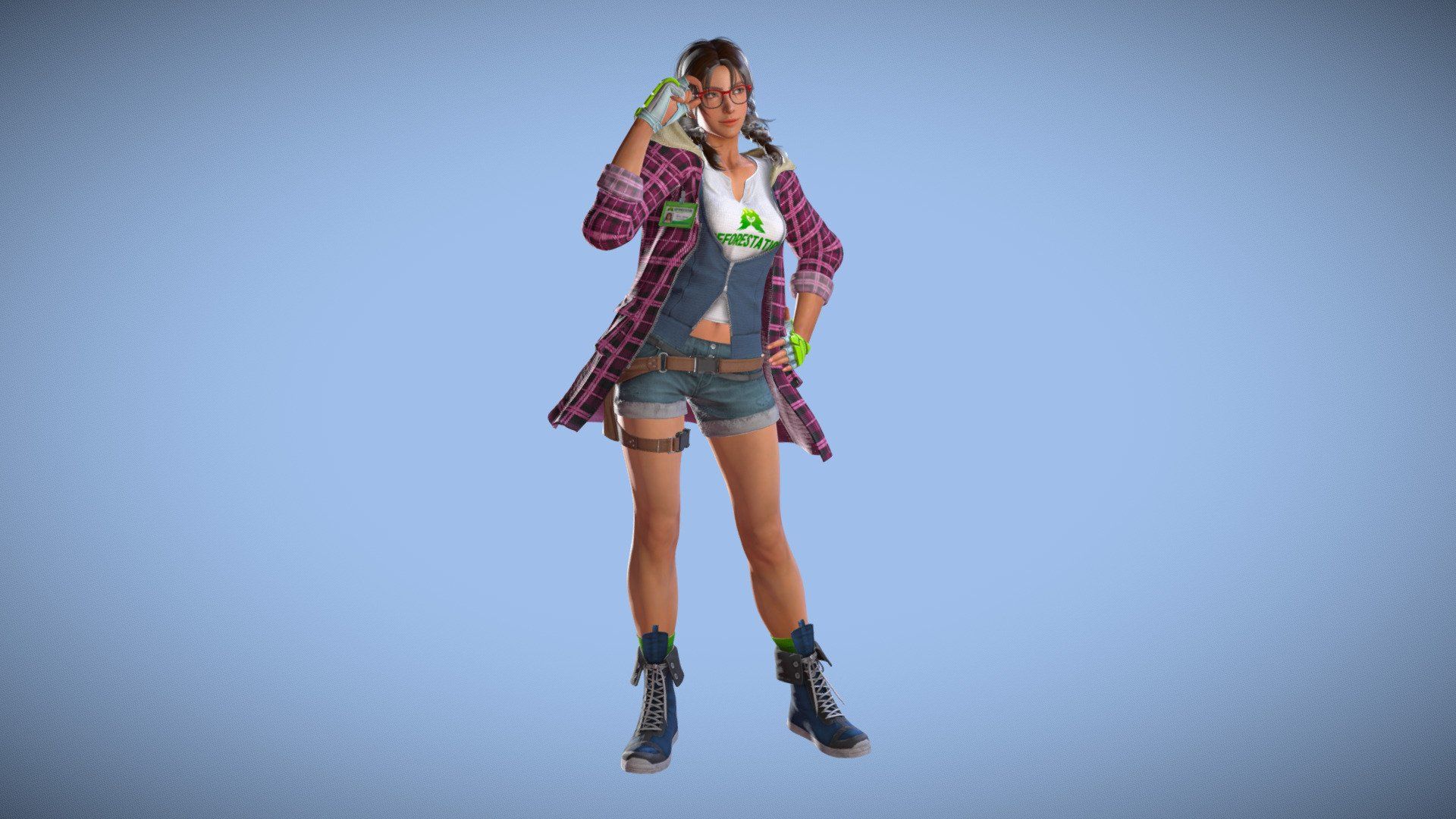 1920x1080 Julia Chang (Tekken 7) model by EseJota [7b8e407]
