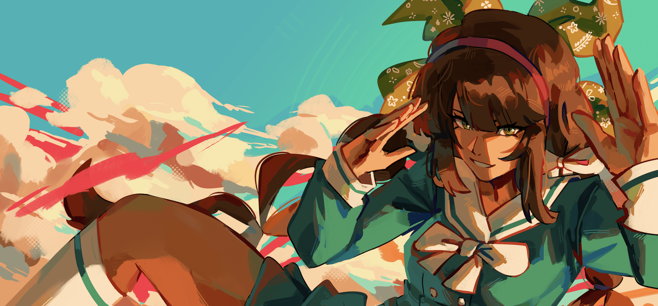2100x976 Train Your Heart! A Tenko Chabashira Zine