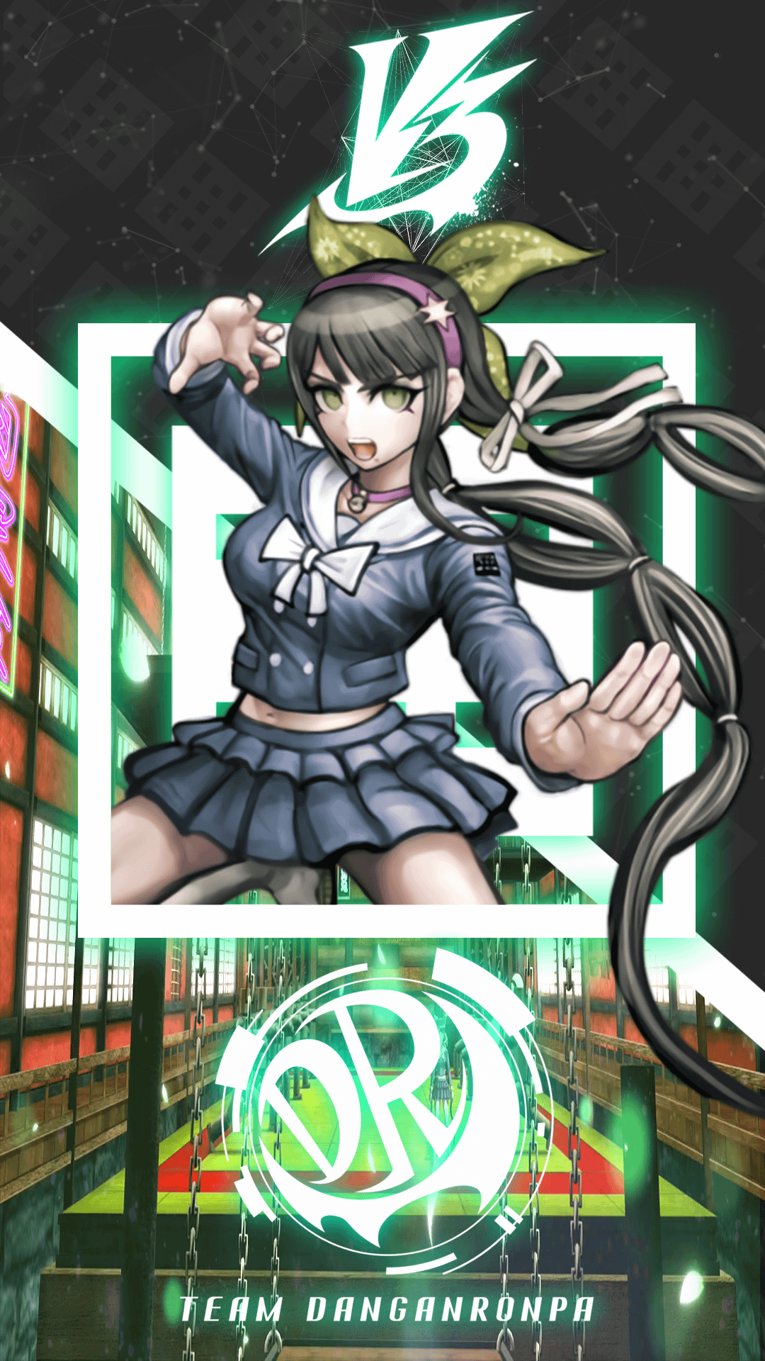1080x1920 Tenko Chabashira Phone Wallpaper