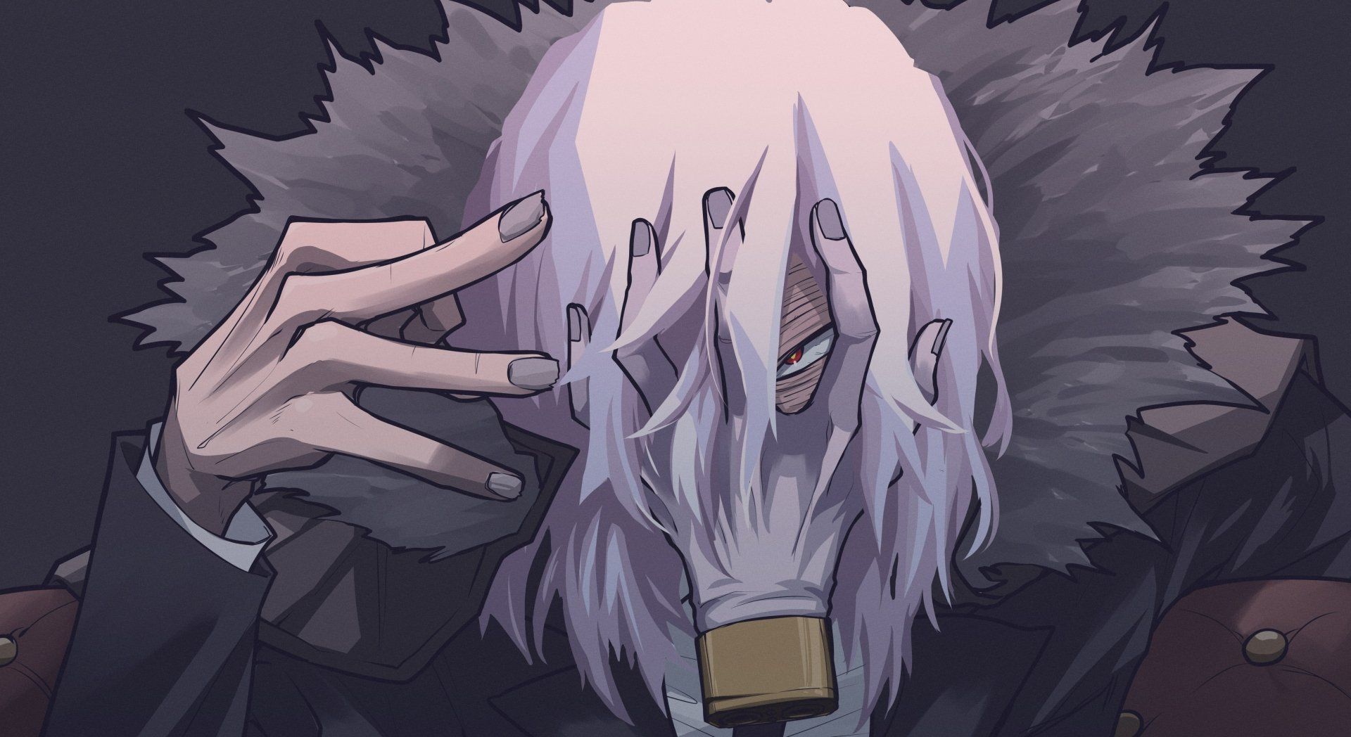 1920x1048 Tomura Shigaraki 4K Ultra HD Wallpaper. My Hero Academia's Tenko Shimura by 十本技有x2608