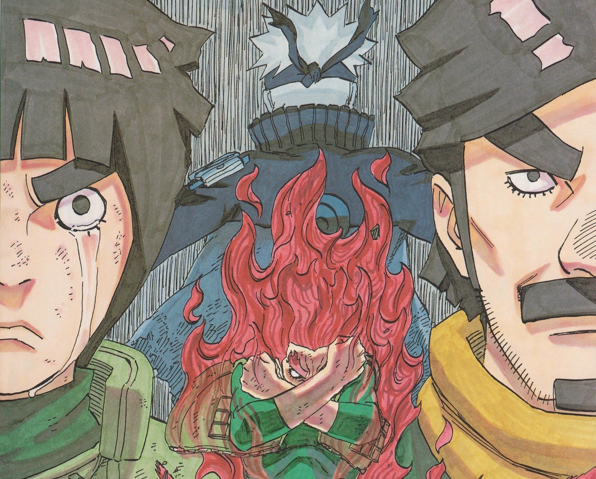 1920x1544 Epic Naruto Battle: Rock Lee & Might Guy Unleash Eight Gates Power HD