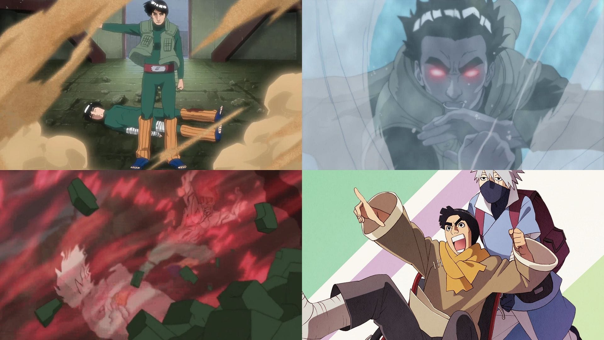 1920x1080 Naruto: How strong is Might Guy with the Eight Gates? Explained