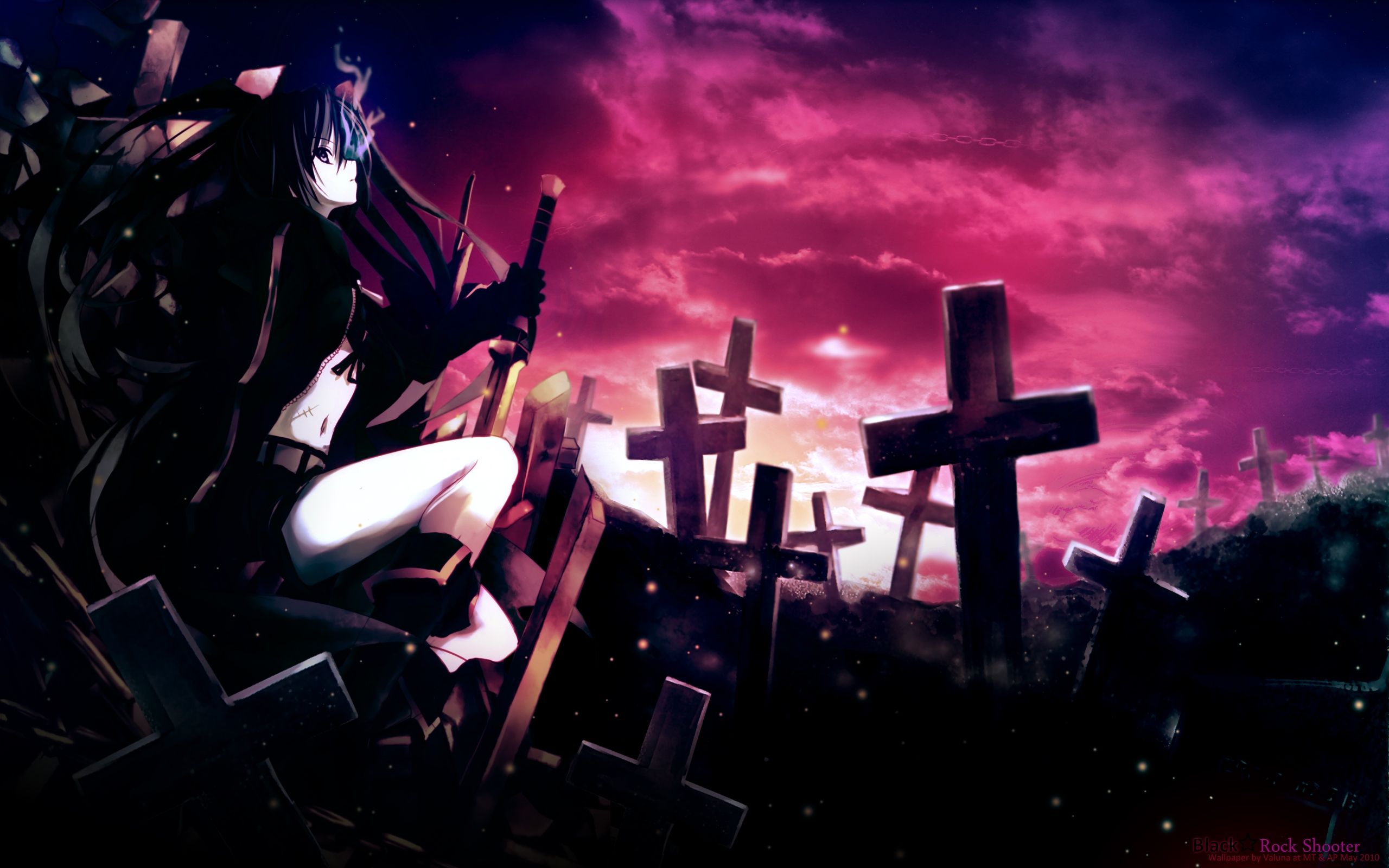 2560x1600 Download Anime Black Rock Shooter HD Wallpaperx1600