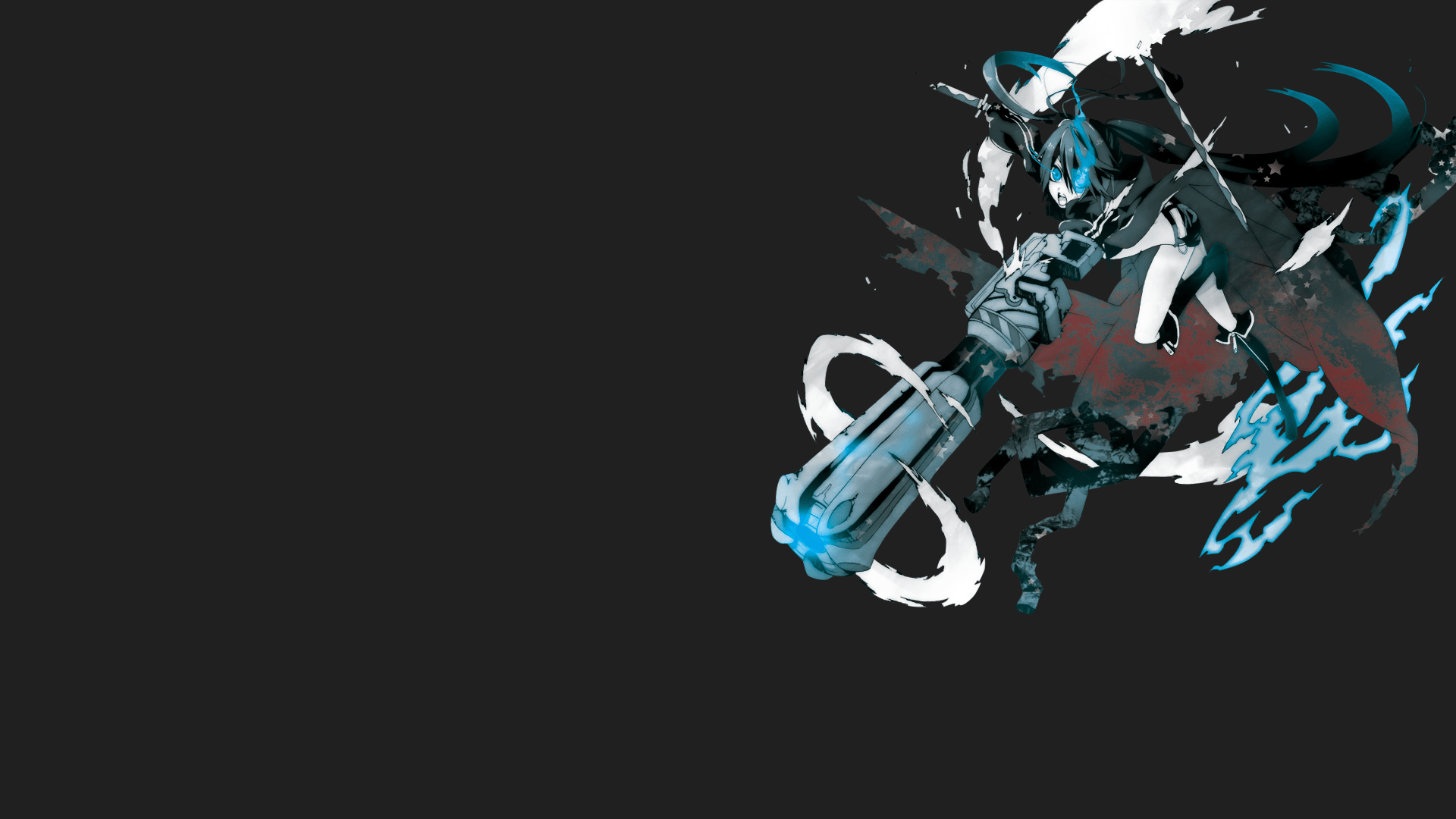 1920x1080 Download Anime Black Rock Shooter HD Wallpaperx1080