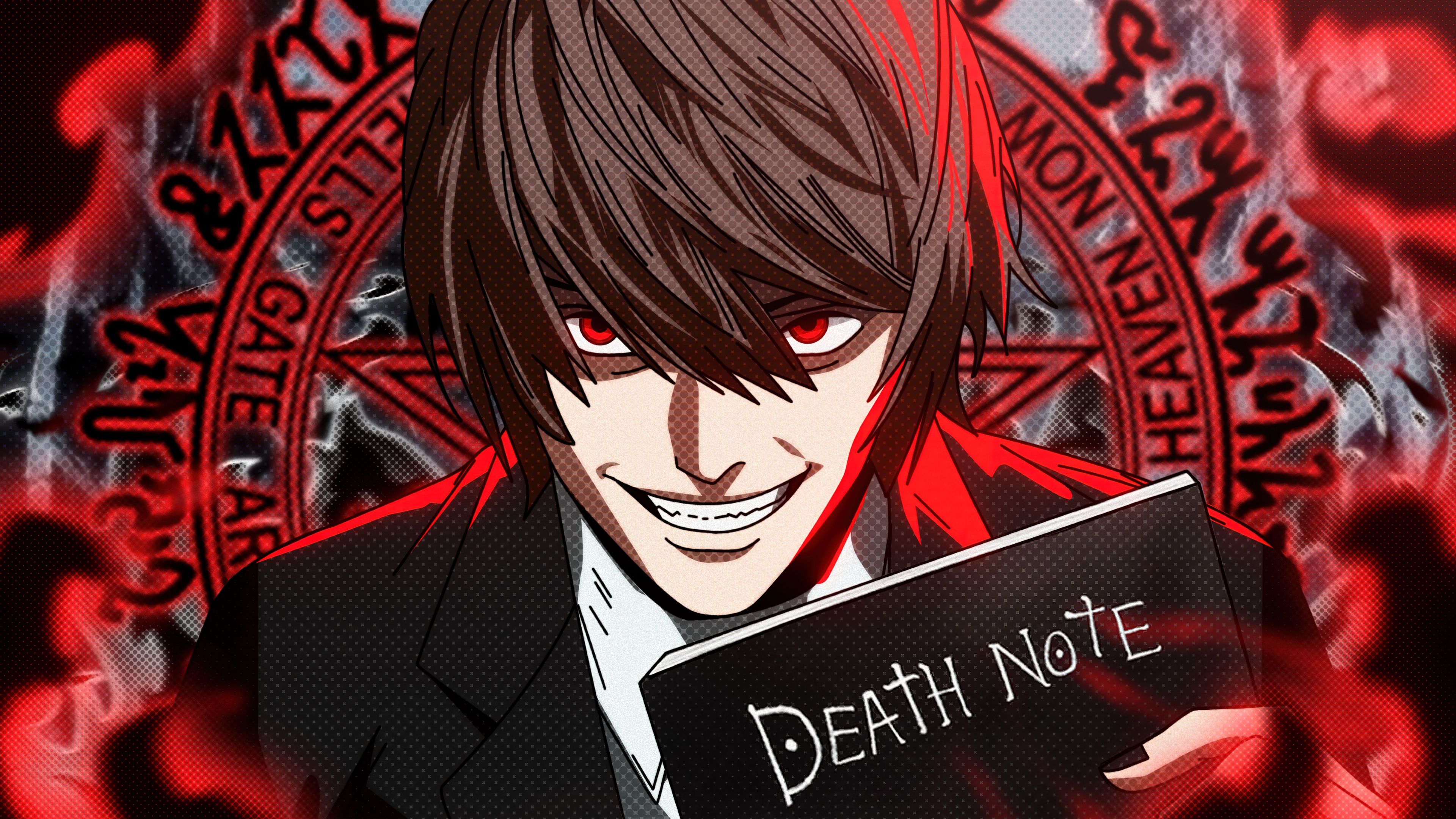 3840x2160 L Lawliet Wallpaper 4K, Fan Art, Death Note, 5K