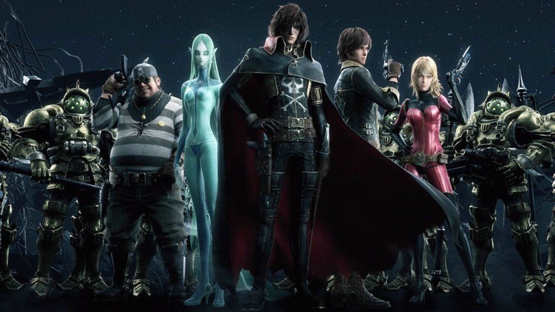 1920x1080 Space Pirate Captain Harlock Collection