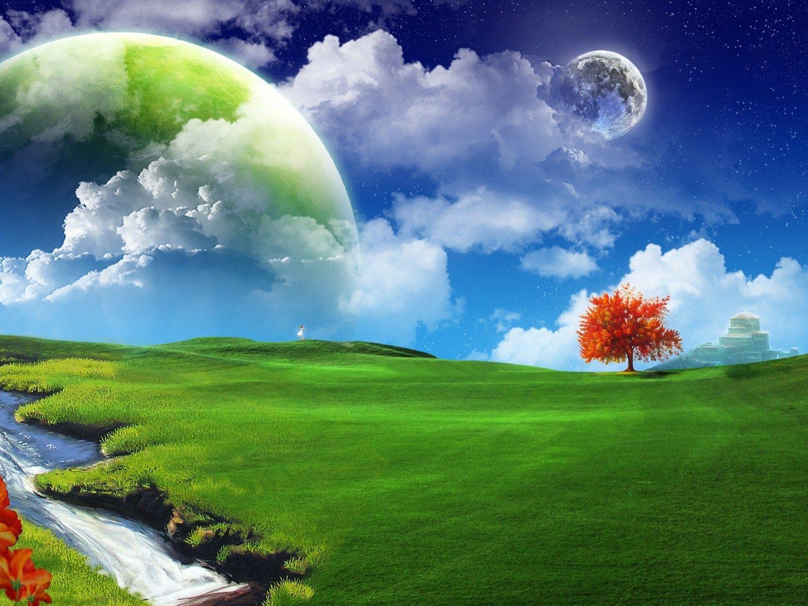 1600x1200 Pemandangan Wallpaper