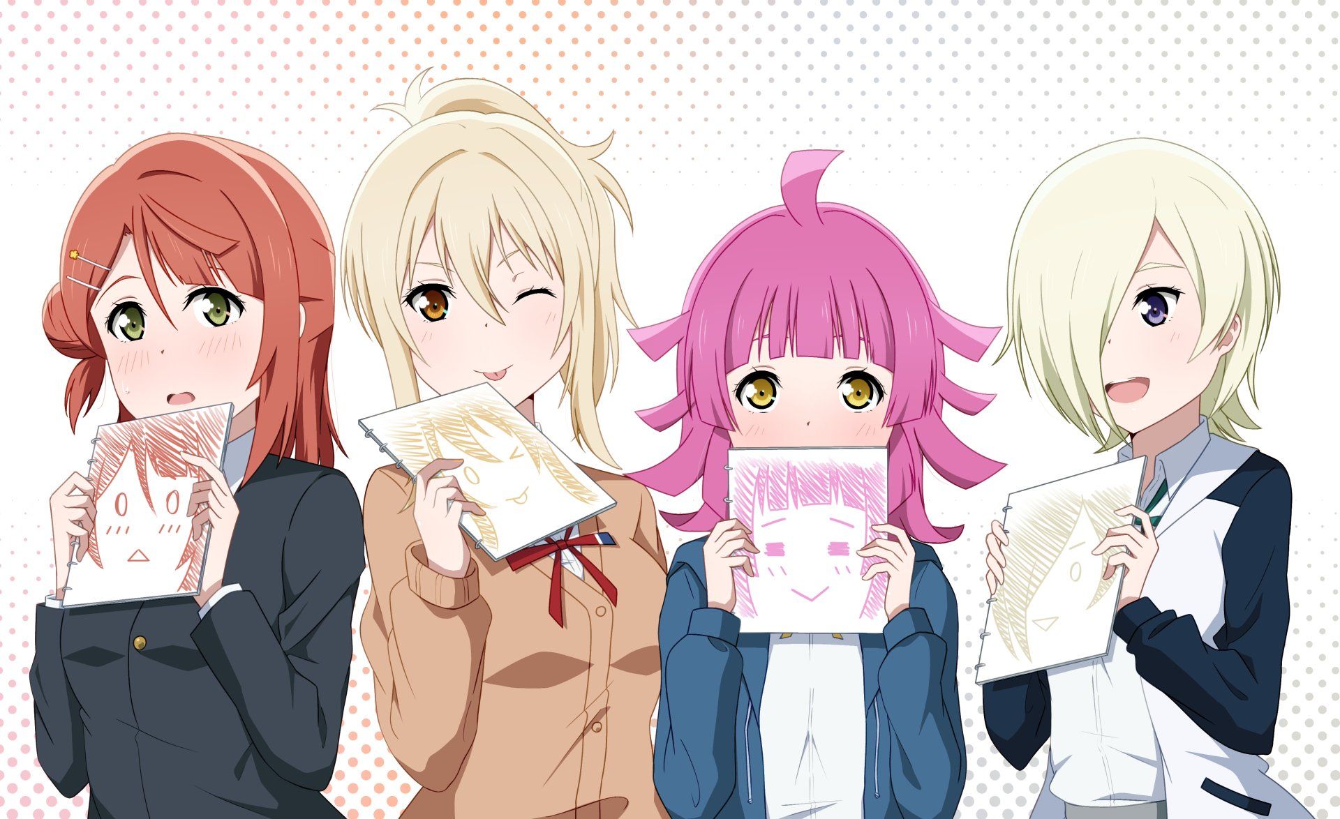 1920x1174 Download Ayumu Uehara Rina Tennoji Ai Miyashita Mia Taylor Anime Love Live! Nijigasaki High School Idol Club 4k Ultra HD Wallpaperx2628