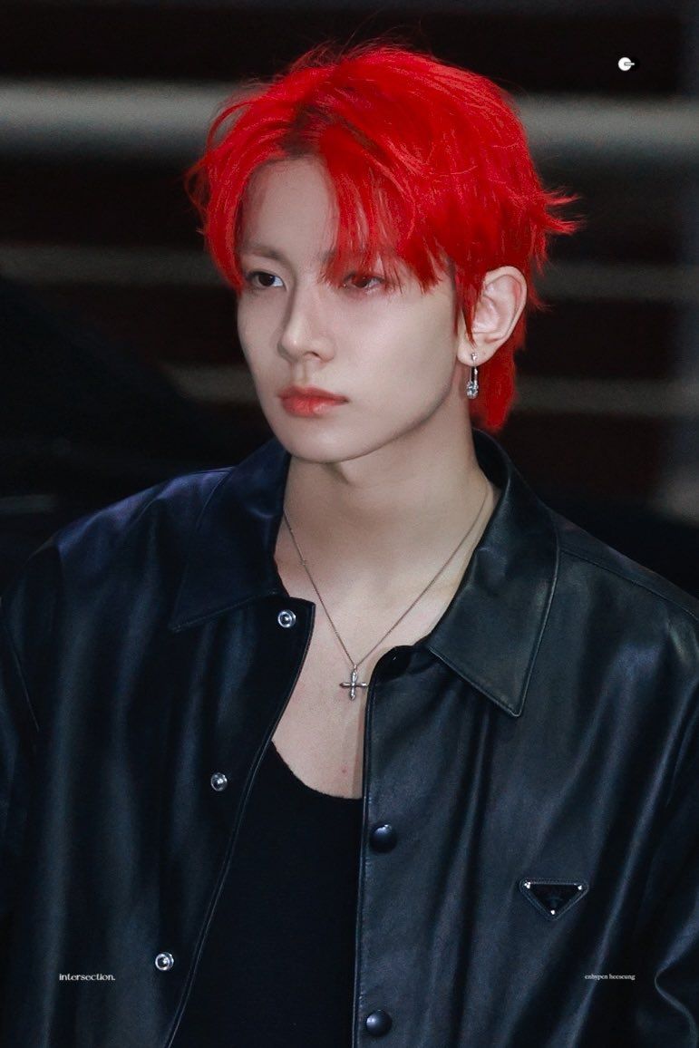 771x1156 HEESEUNG RED HAIR