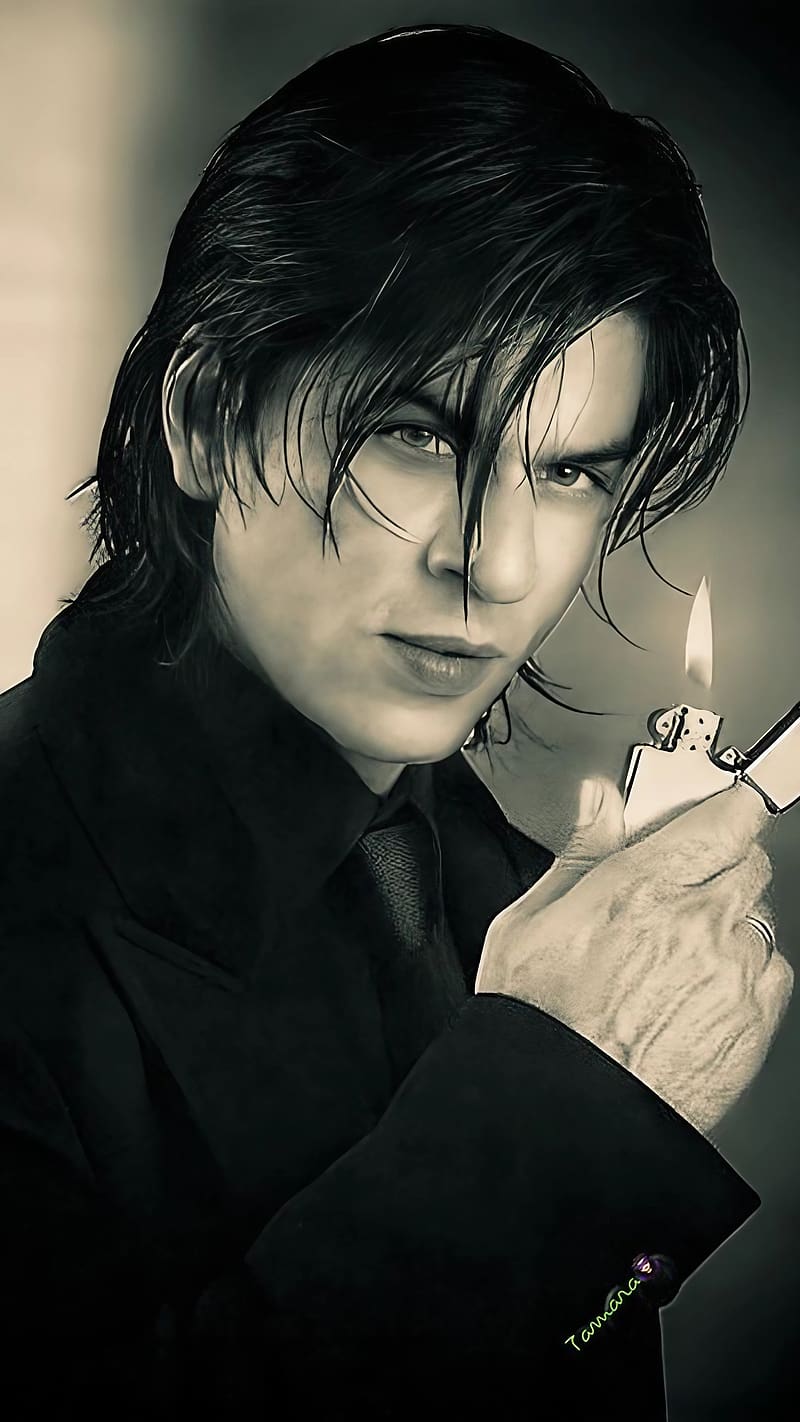 800x1422 Shahrukh Khan New, black and white old look shahrukh khan, indian actor, srk, HD phone wallpaper
