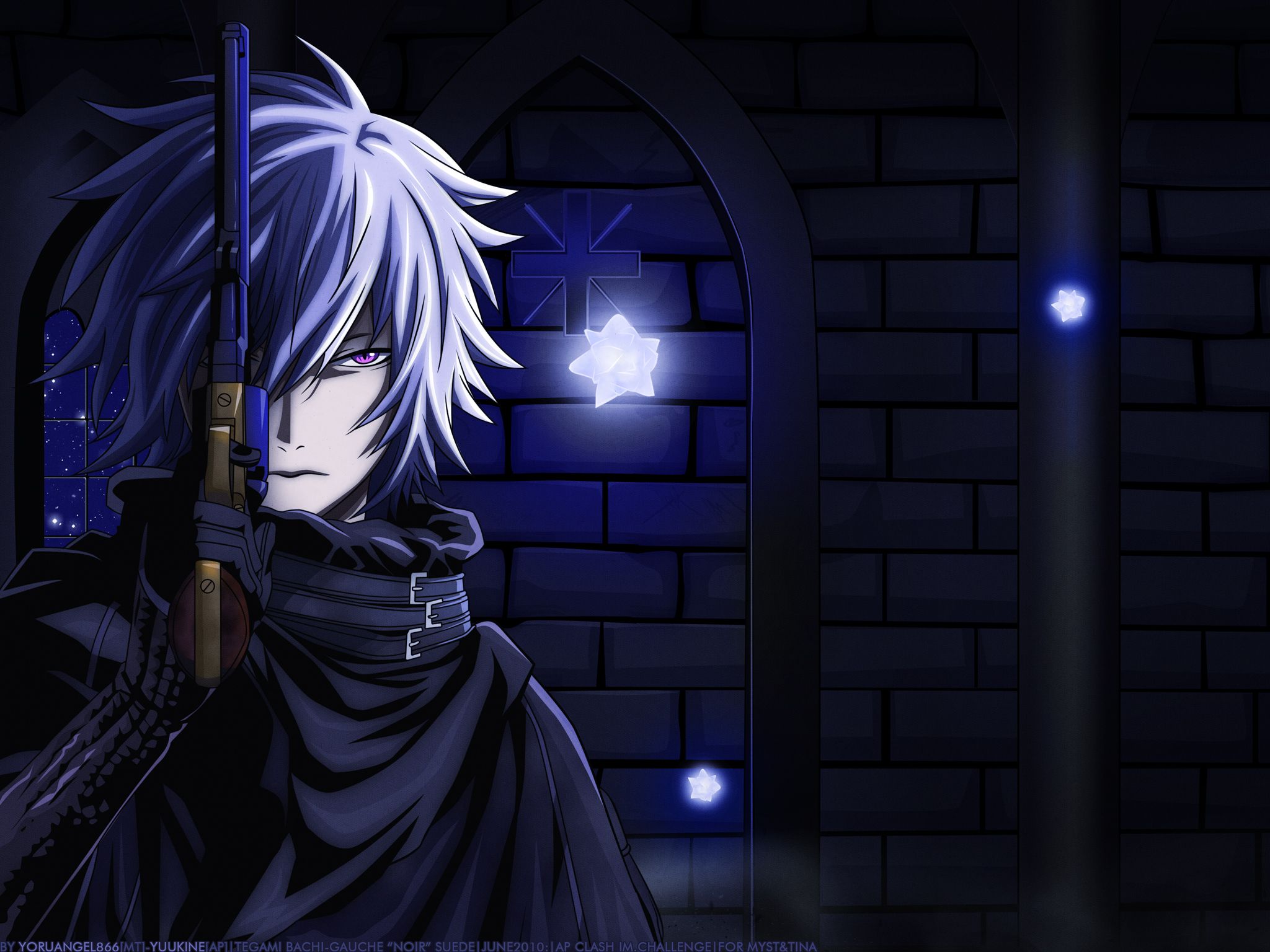 2048x1536 Noir (Gauche Suede) HD Wallpaper Anime Image Board