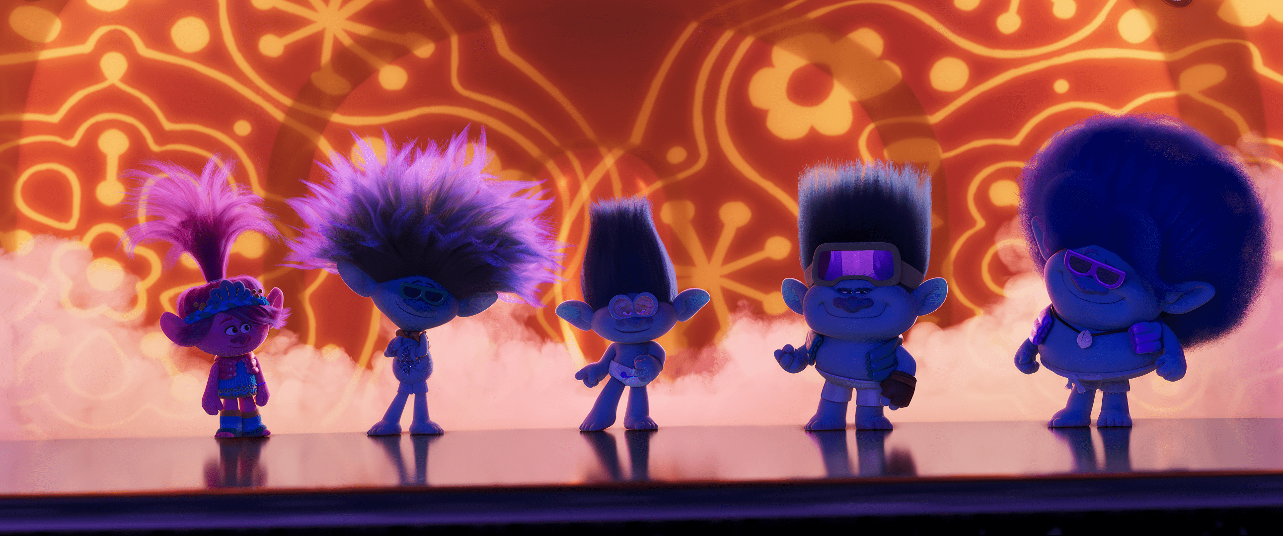 2583x1080 Trolls Band Performance HD Wallpaperx1080