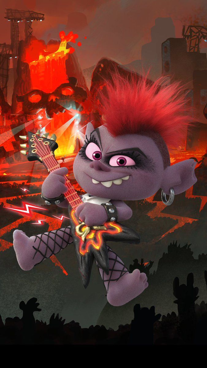 675x1200 Choose your genre and make it your new phone wallpaper! #TrollsWorldTour premieres home on demand April 10! #TimeToRock