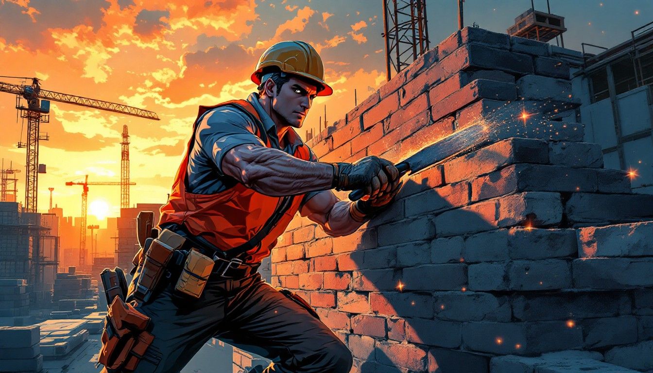 1344x768 Download Anime Construction Hero Image, Manga, Construction