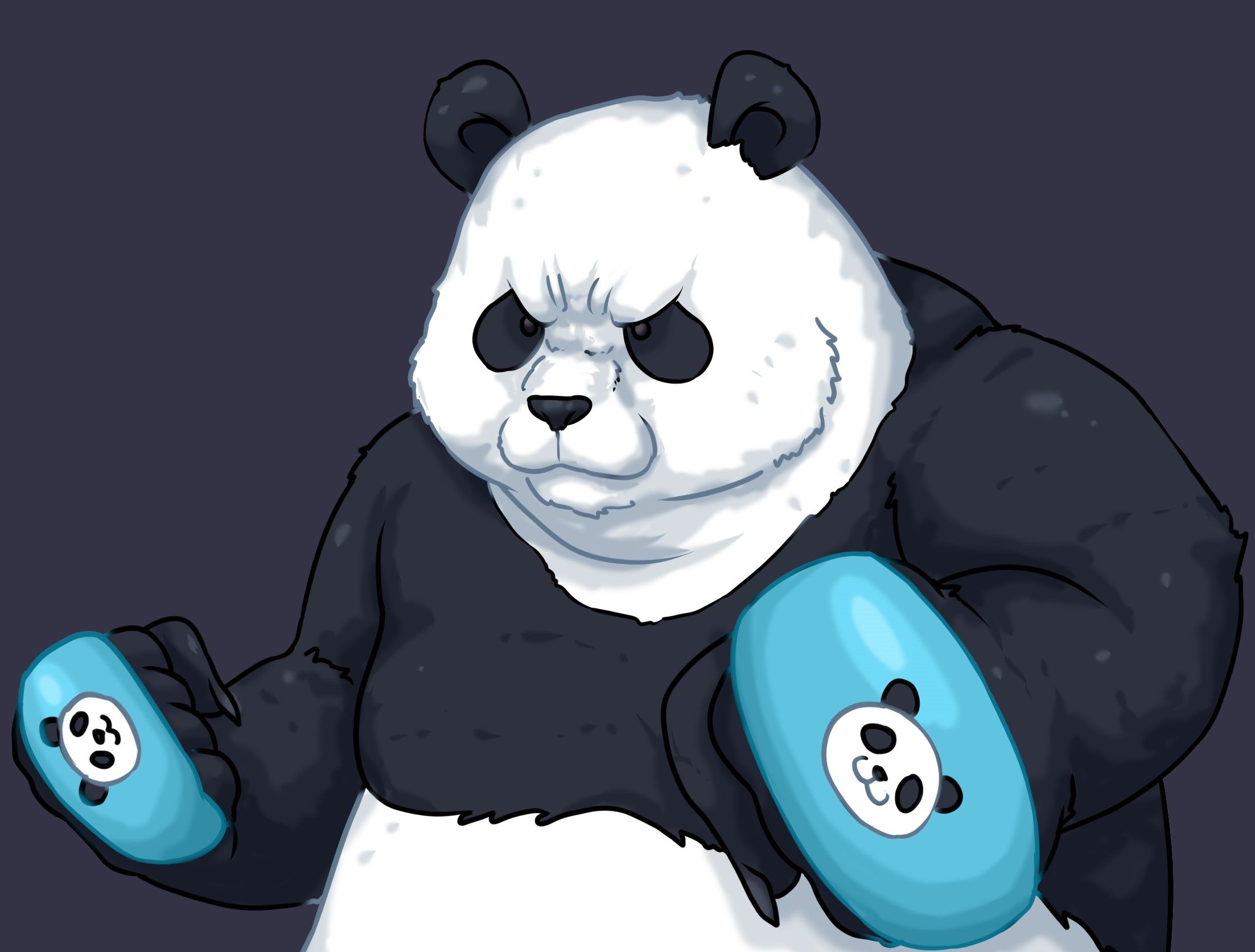2205x1673 Panda (Jujutsu Kaisen) Wallpaper and Background: Free HD Download