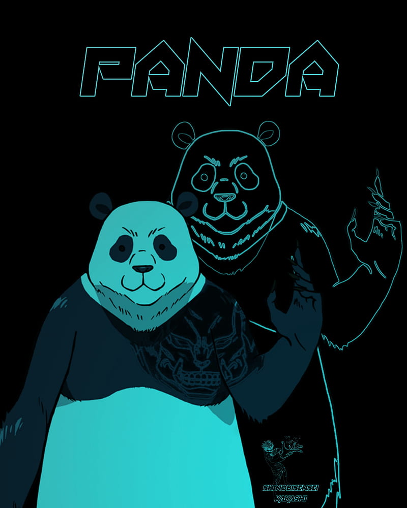 800x1000 Panda, gojo, itadori, jjk, jujutsu kaisen, megumi, okkatsu yuta, panda jujutsu, HD phone wallpaper