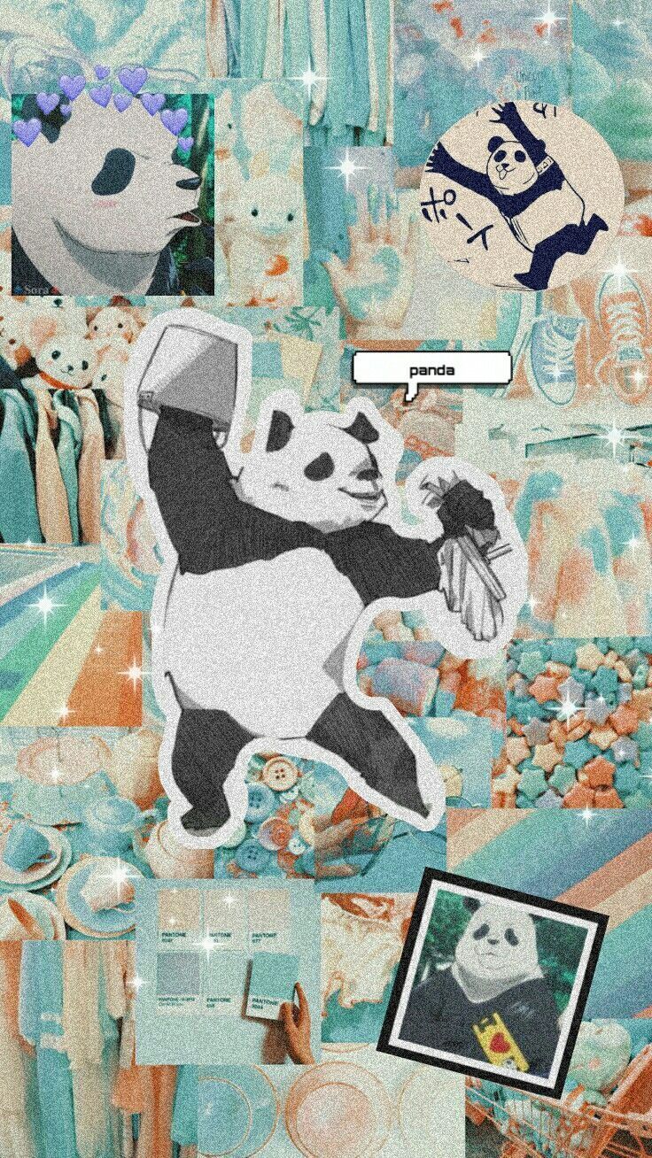736x1308 Jujutsu Kaisen Panda Wallpaper